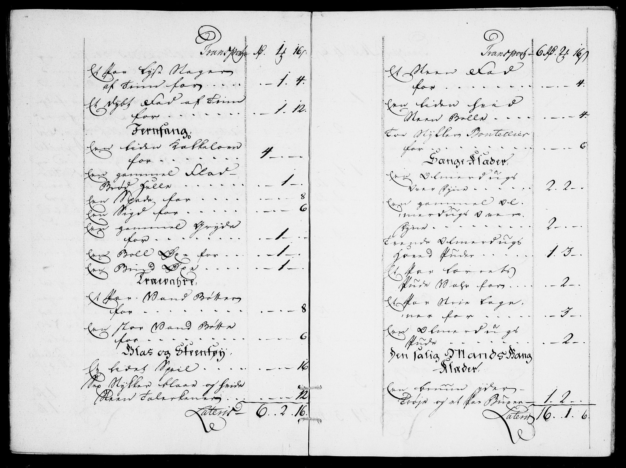 Danske Kanselli, Skapsaker, AV/RA-EA-4061/F/L0100: Skap 16, pakke 7 VI, 1770-1787, p. 92