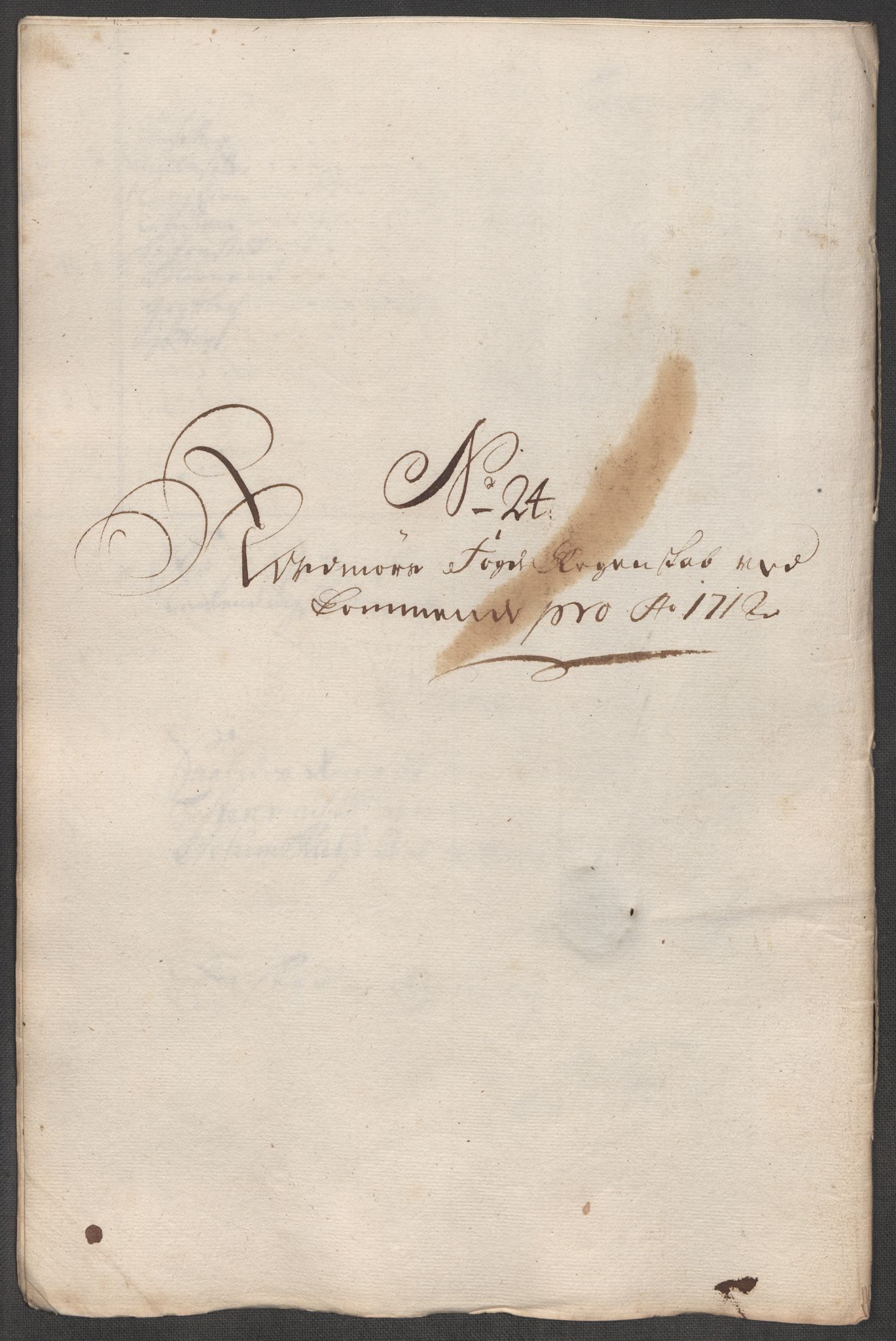 Rentekammeret inntil 1814, Reviderte regnskaper, Fogderegnskap, RA/EA-4092/R56/L3746: Fogderegnskap Nordmøre, 1712, p. 168