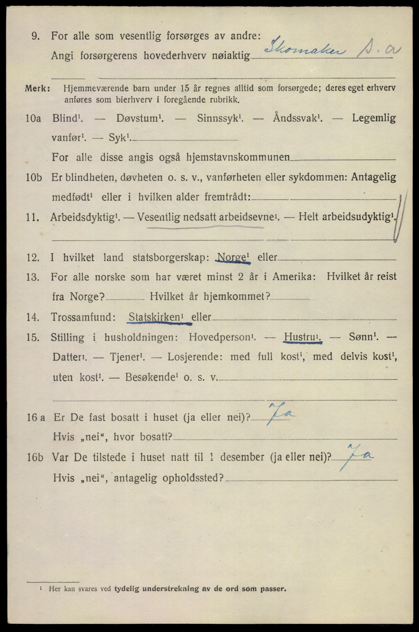 SAKO, 1920 census for Hedrum, 1920, p. 11044