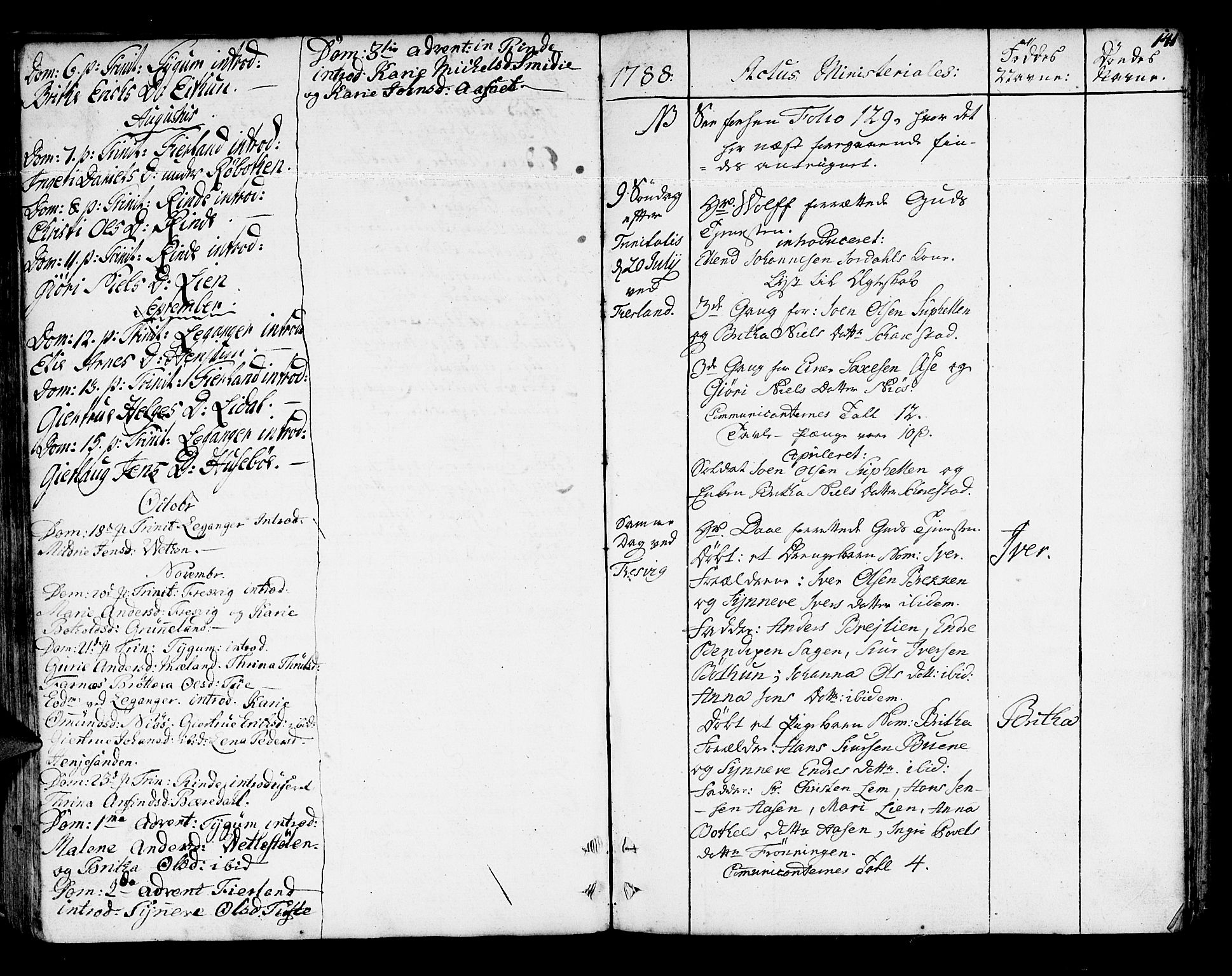 Leikanger sokneprestembete, AV/SAB-A-81001/H/Haa/Haaa/L0004: Parish register (official) no. A 4, 1770-1791, p. 141