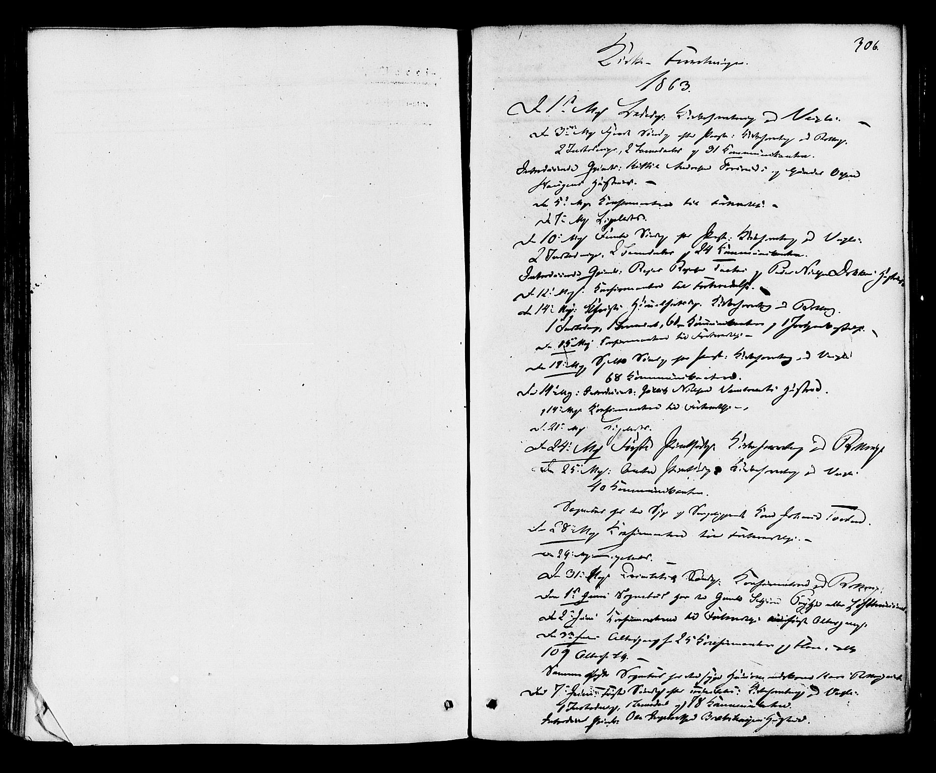 Rollag kirkebøker, SAKO/A-240/F/Fa/L0009: Parish register (official) no. I 9, 1860-1874, p. 306