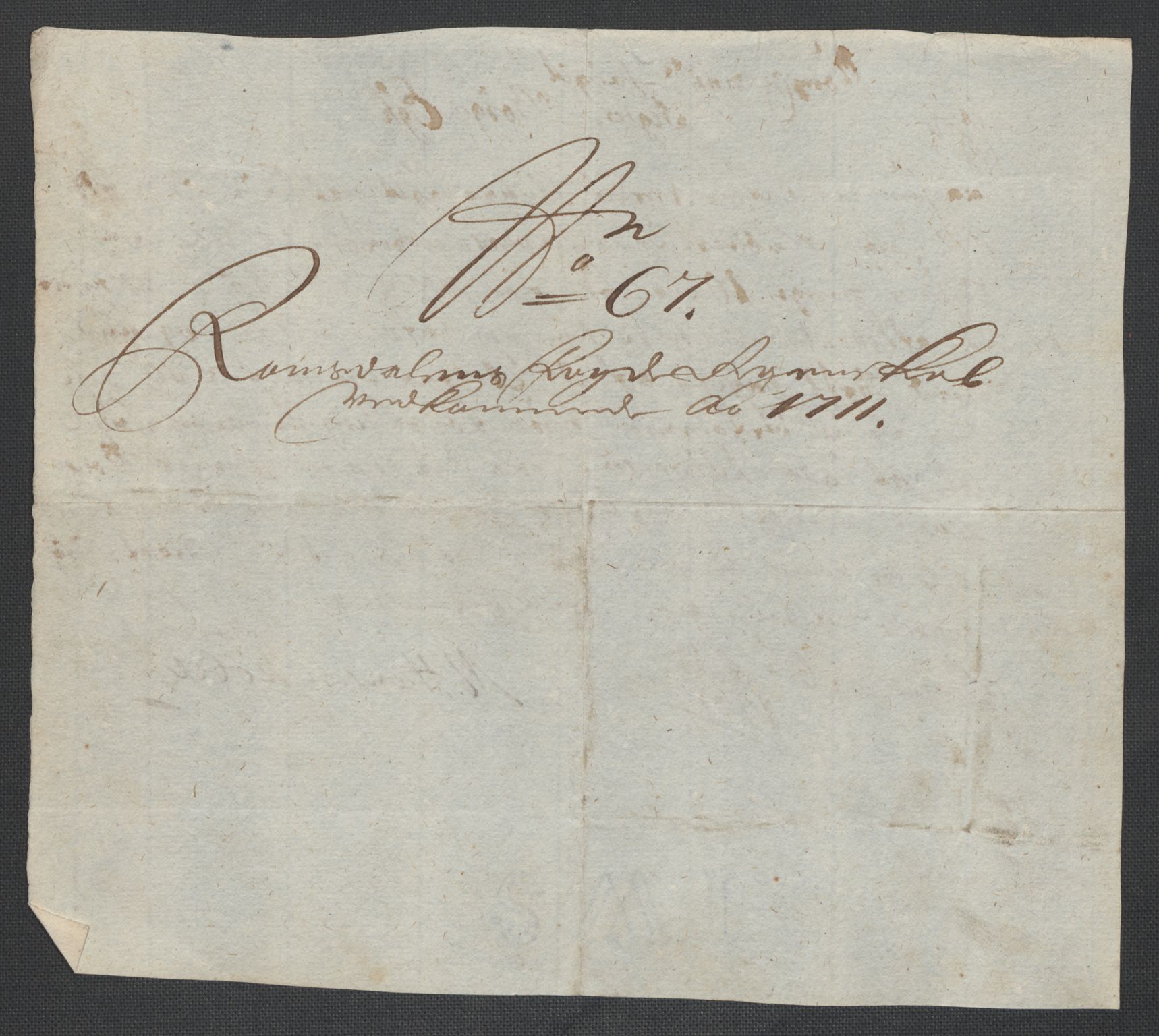 Rentekammeret inntil 1814, Reviderte regnskaper, Fogderegnskap, AV/RA-EA-4092/R55/L3660: Fogderegnskap Romsdal, 1711, p. 329