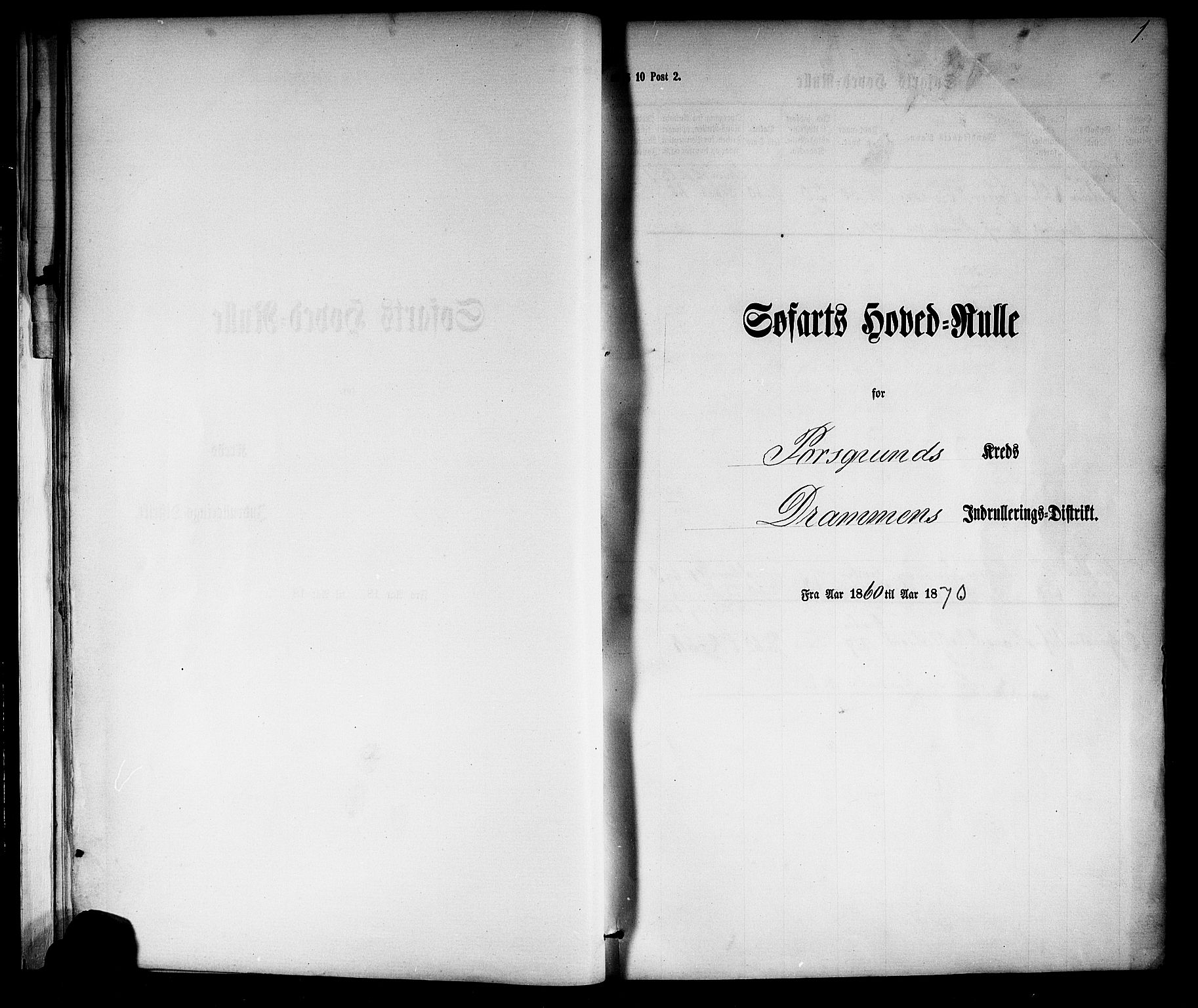 Porsgrunn innrulleringskontor, AV/SAKO-A-829/F/Fc/L0001: Hovedrulle, 1860-1870, p. 25