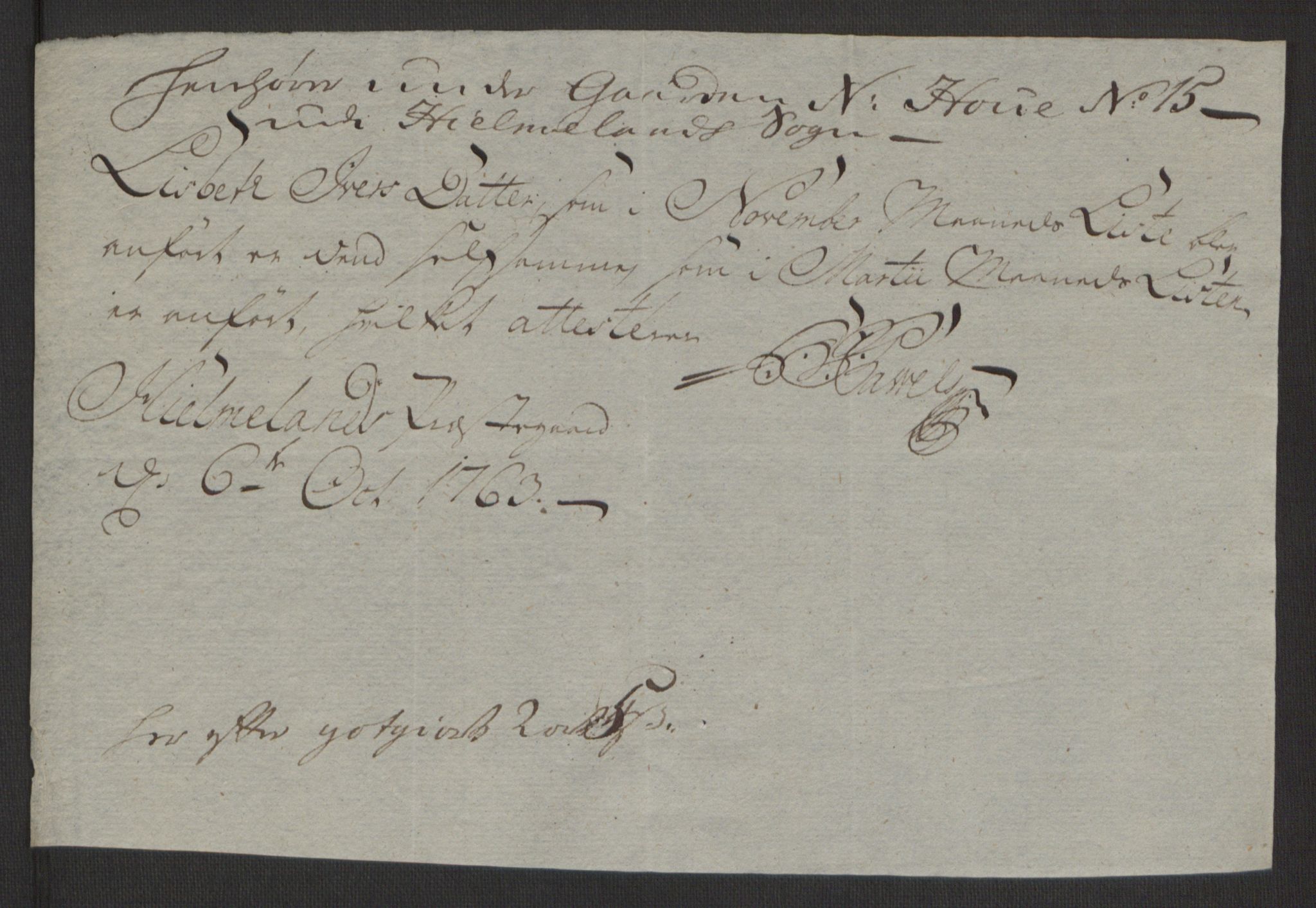 Rentekammeret inntil 1814, Reviderte regnskaper, Hovedkasseregnskaper, AV/RA-EA-4065/Rf/L0072b: Ekstraskatteregnskap, 1762, p. 322