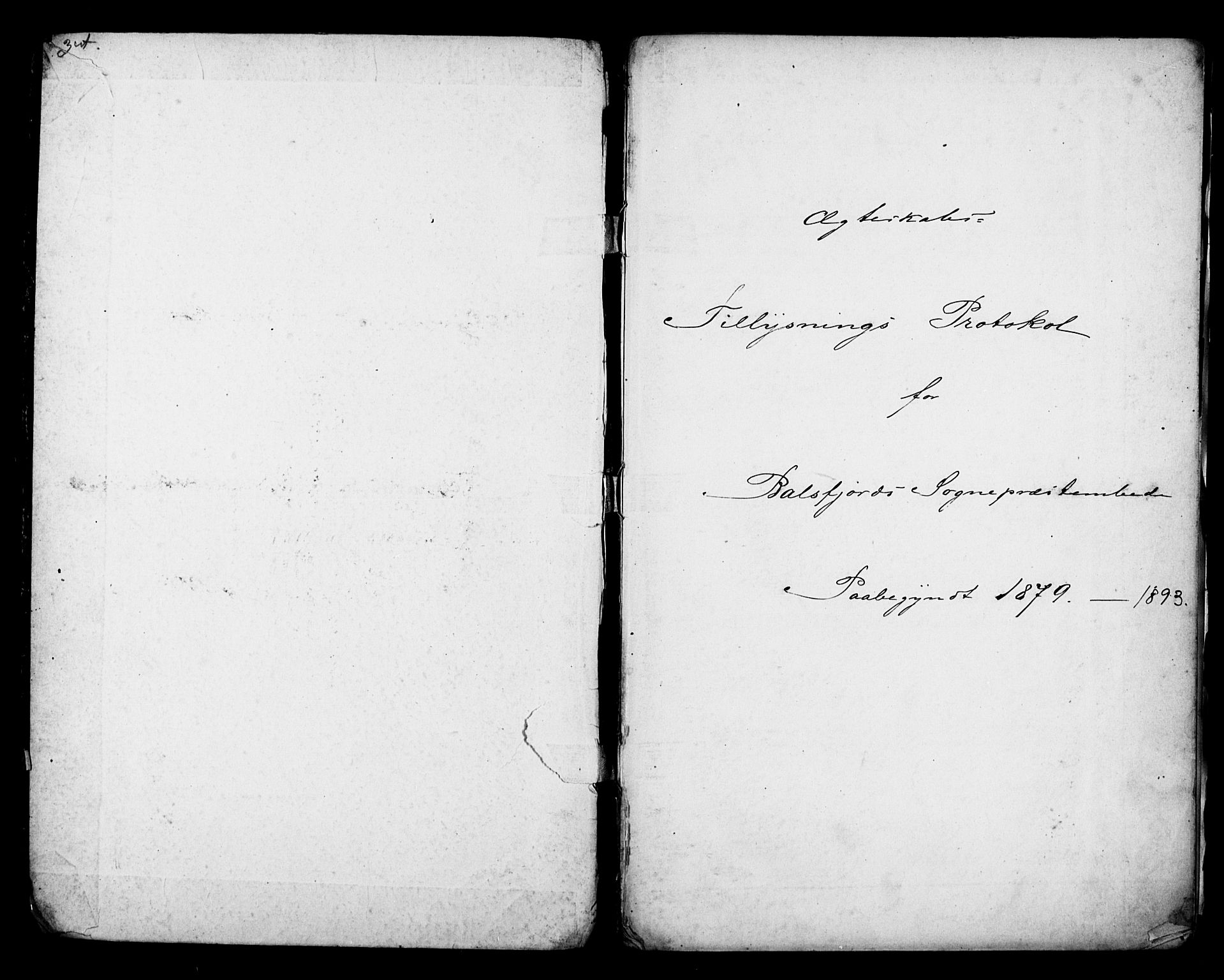 Balsfjord sokneprestembete, AV/SATØ-S-1303/H/Hd/L0029: Banns register no. 29, 1879-1893