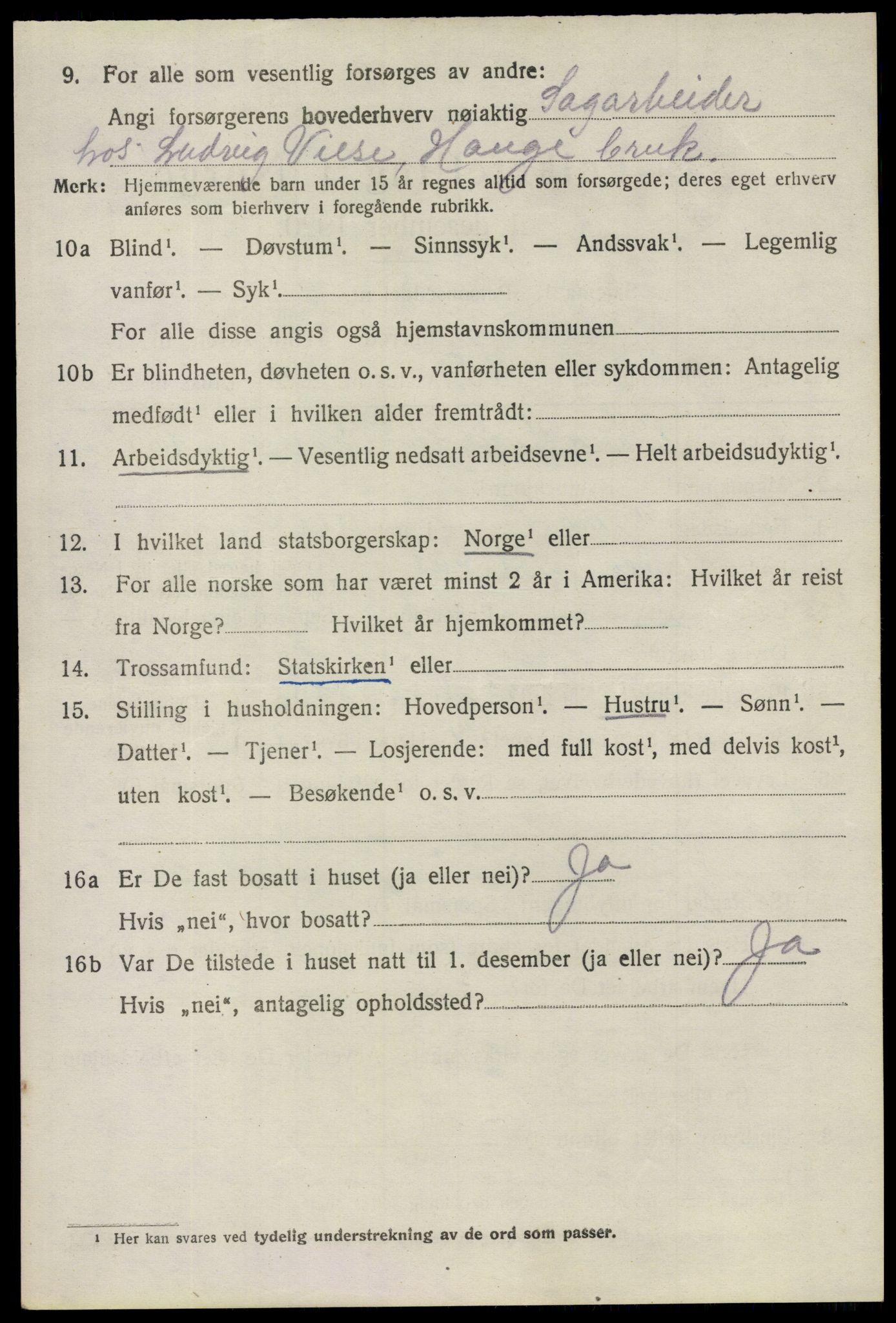 SAO, 1920 census for Rolvsøy, 1920, p. 2826