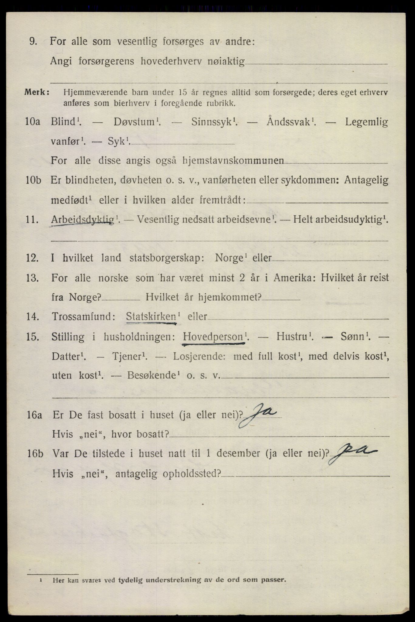 SAKO, 1920 census for Gjerpen, 1920, p. 11609