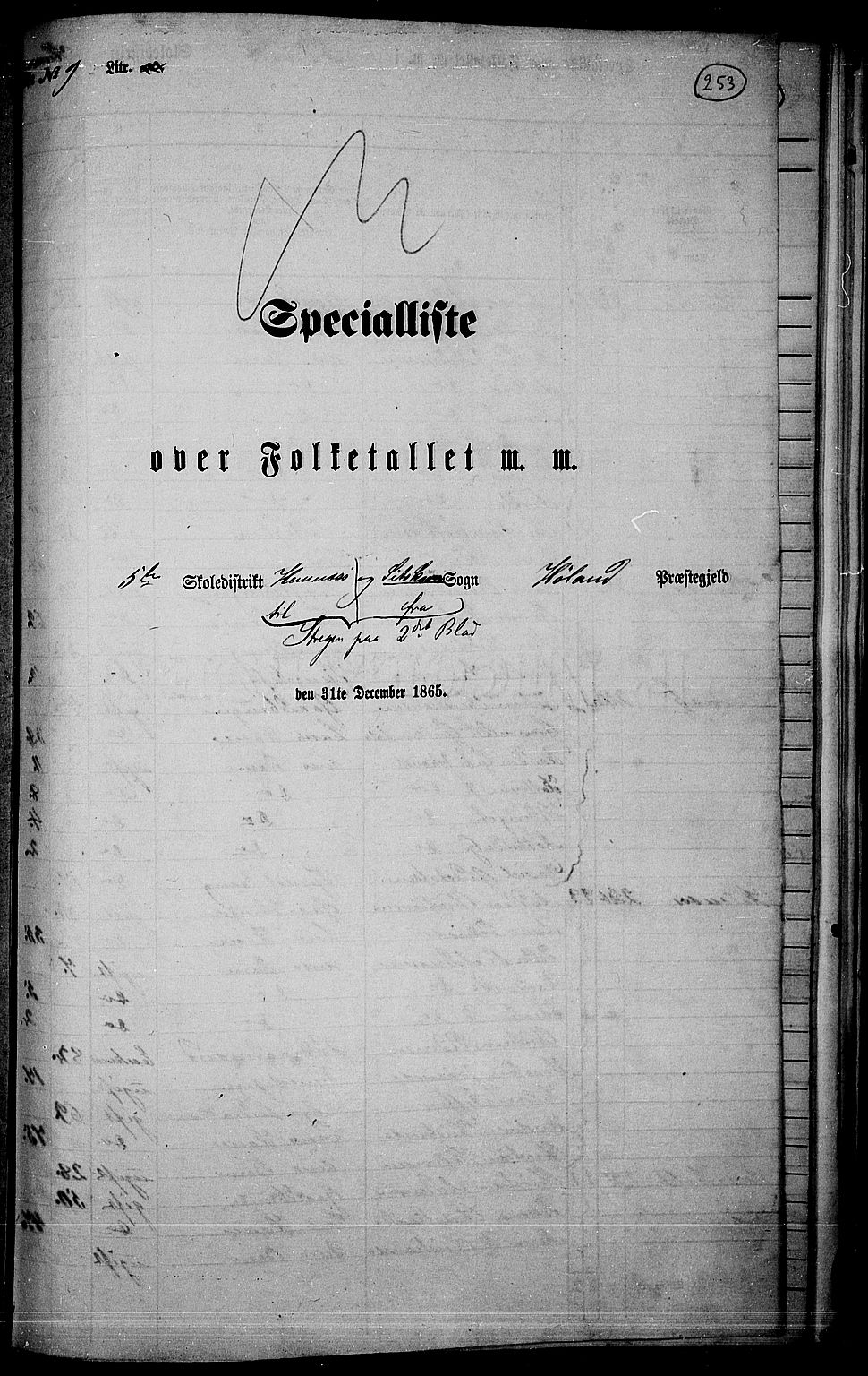 RA, 1865 census for Høland, 1865, p. 228