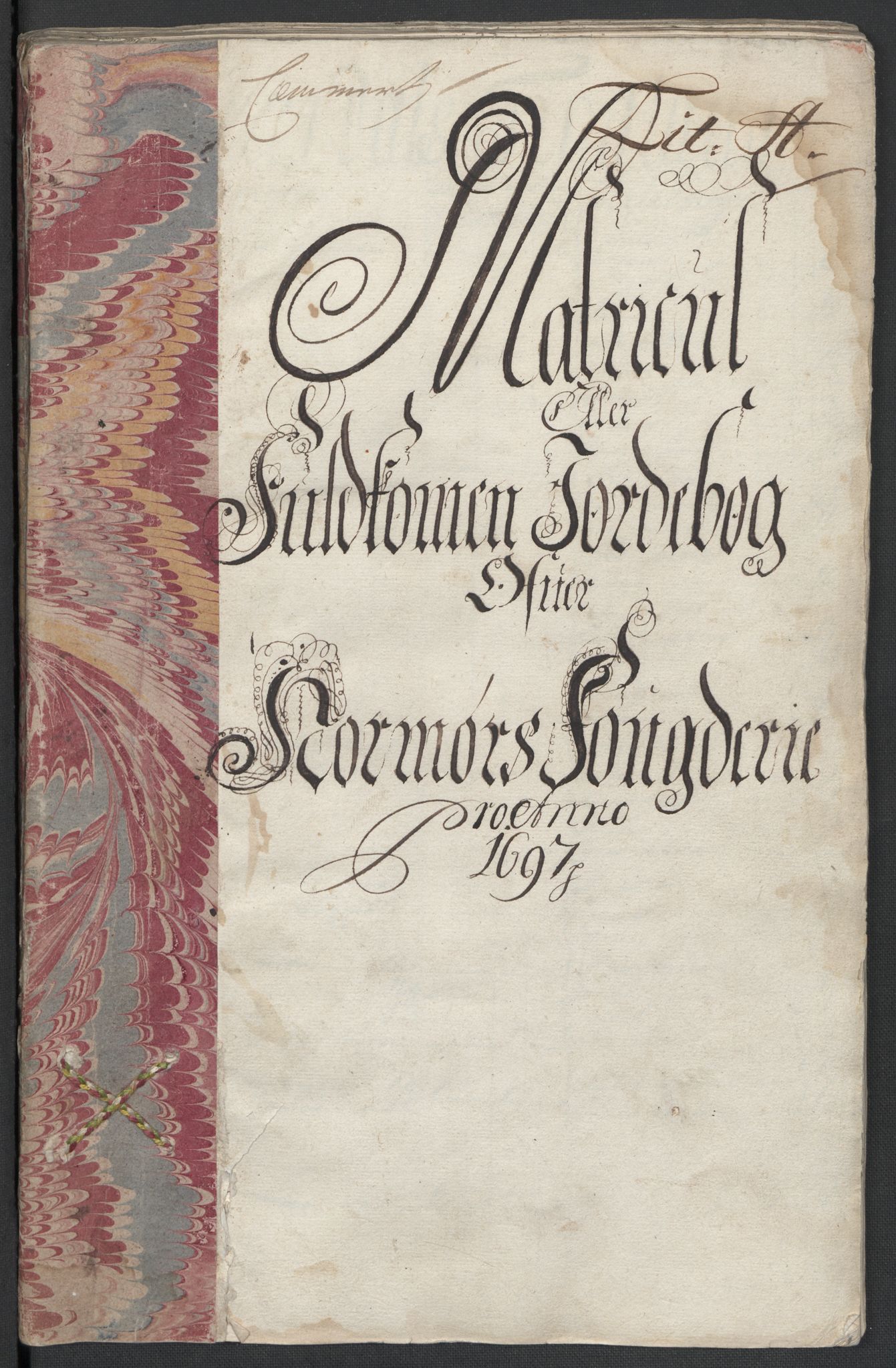 Rentekammeret inntil 1814, Reviderte regnskaper, Fogderegnskap, RA/EA-4092/R56/L3737: Fogderegnskap Nordmøre, 1697-1698, p. 12