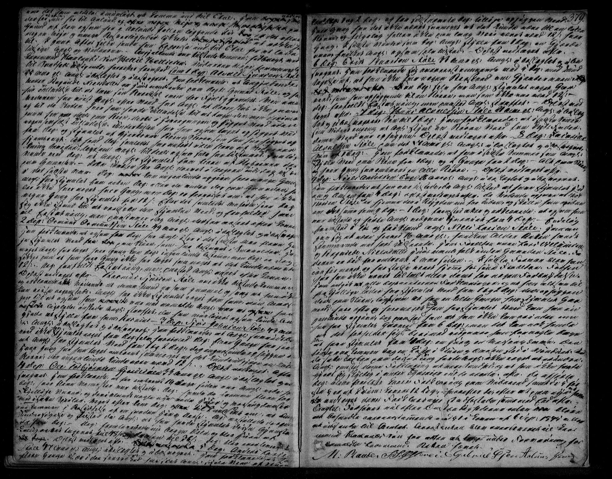 Sunnhordland sorenskrivar, AV/SAB-A-2401/1/F/Faa/L0051: Tingbøker, 1841-1846, p. 378b-379a