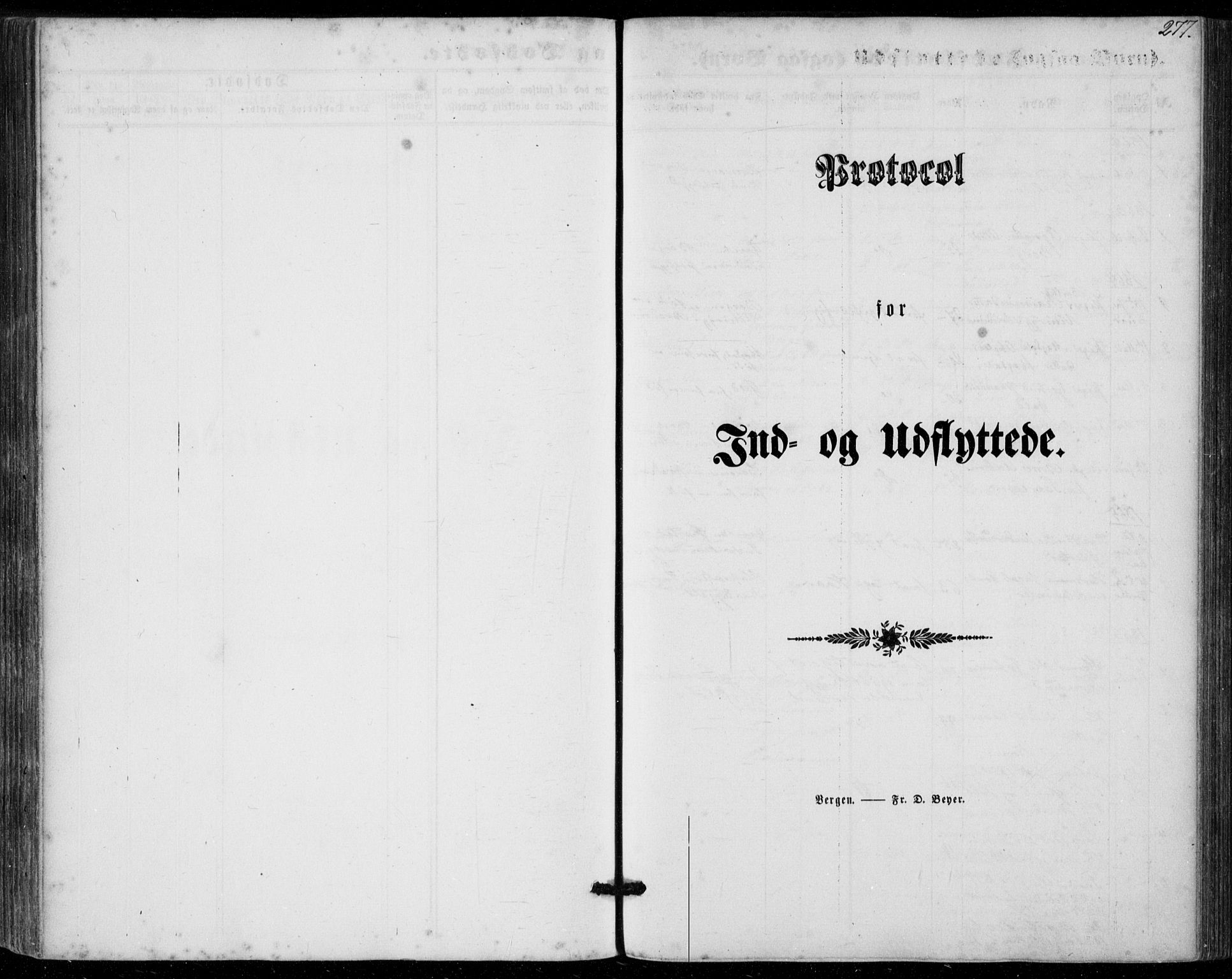 Stryn Sokneprestembete, SAB/A-82501: Parish register (official) no. A 3, 1862-1877, p. 277