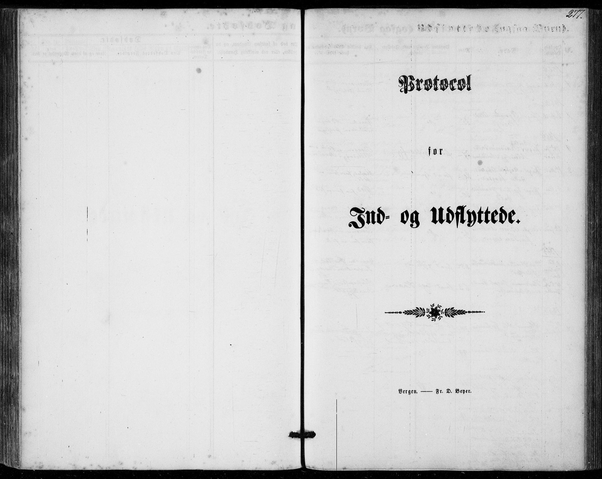 Stryn Sokneprestembete, AV/SAB-A-82501: Parish register (official) no. A 3, 1862-1877, p. 277