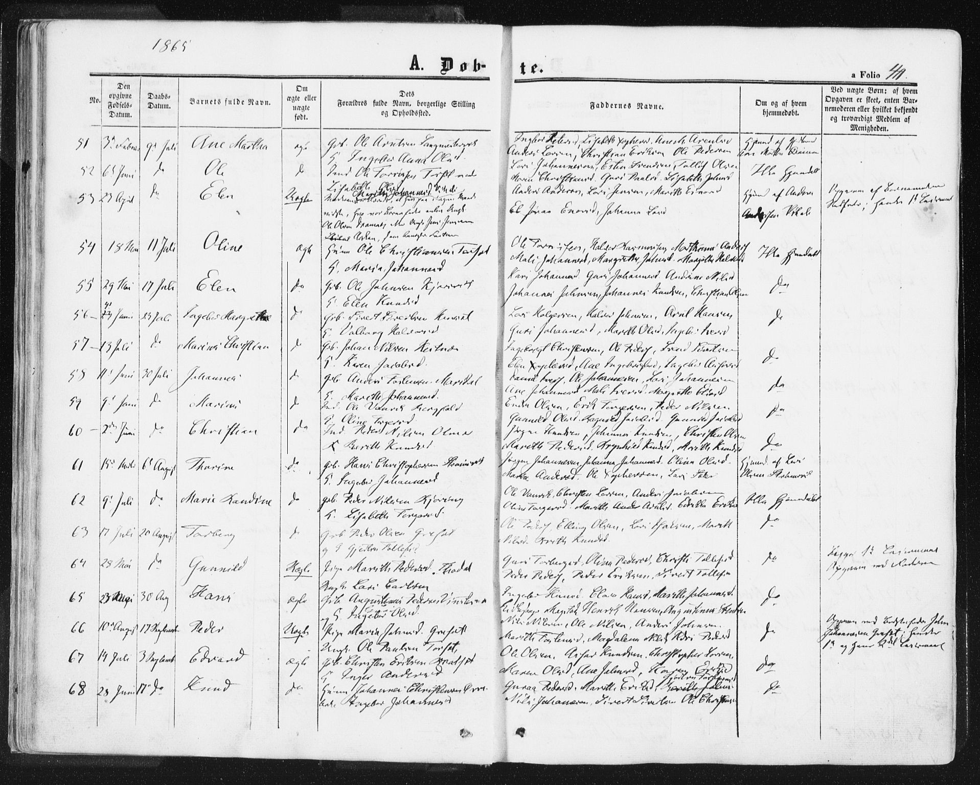 Ministerialprotokoller, klokkerbøker og fødselsregistre - Møre og Romsdal, AV/SAT-A-1454/578/L0905: Parish register (official) no. 578A04, 1859-1877, p. 40