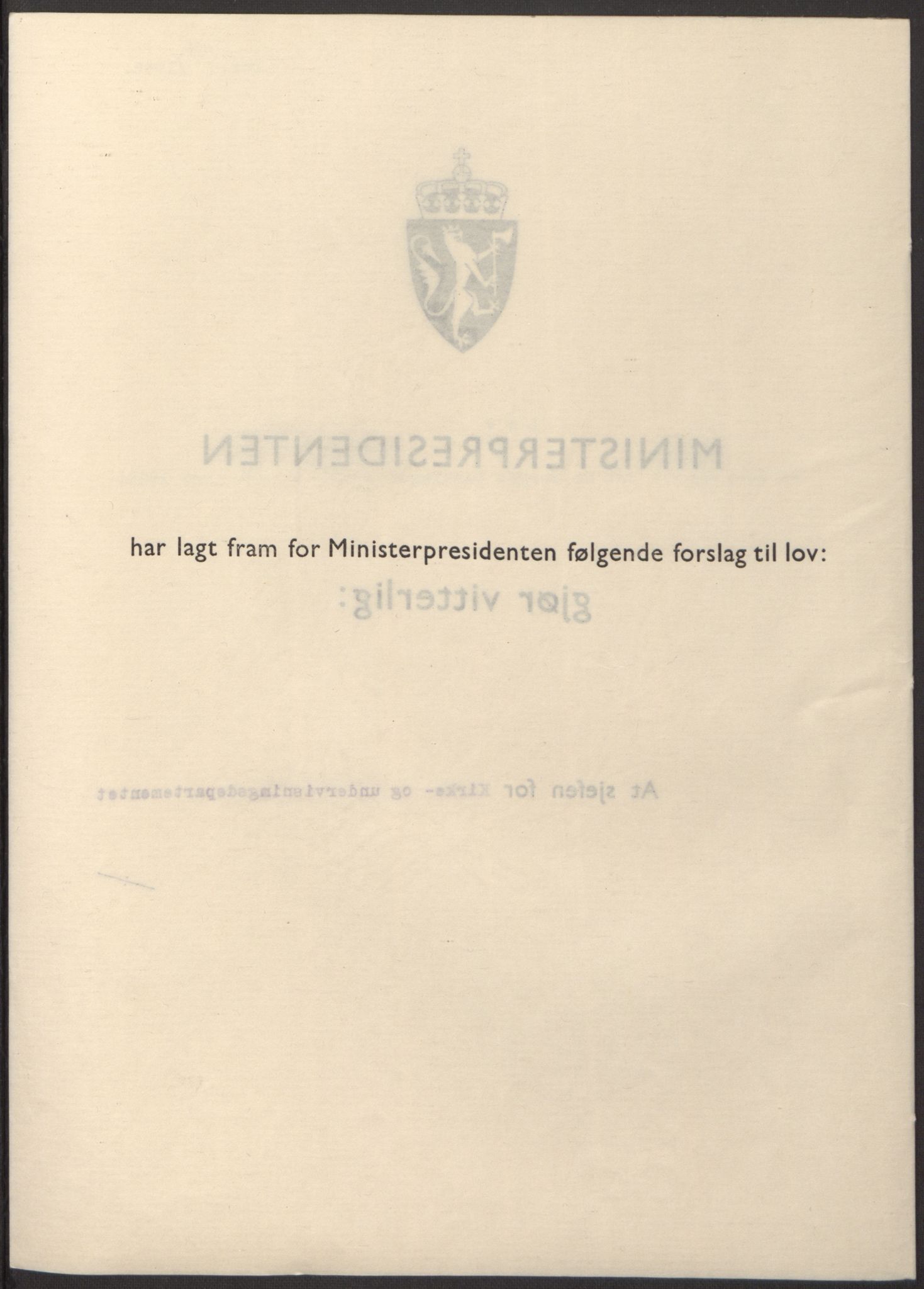 NS-administrasjonen 1940-1945 (Statsrådsekretariatet, de kommisariske statsråder mm), AV/RA-S-4279/D/Db/L0098: Lover II, 1942, p. 195