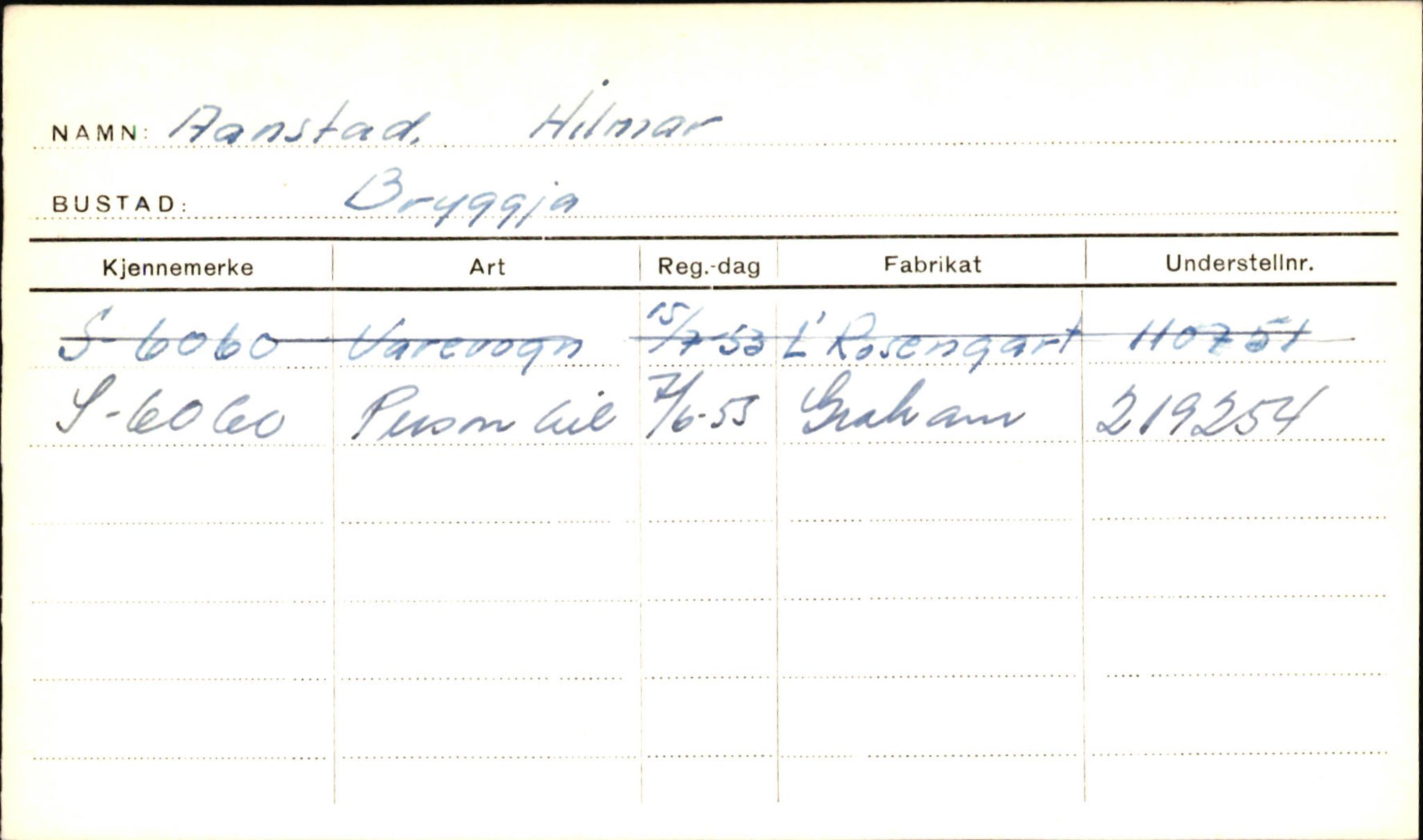 Statens vegvesen, Sogn og Fjordane vegkontor, AV/SAB-A-5301/4/F/L0002: Eigarregister Fjordane til 1.6.1961, 1930-1961, p. 805