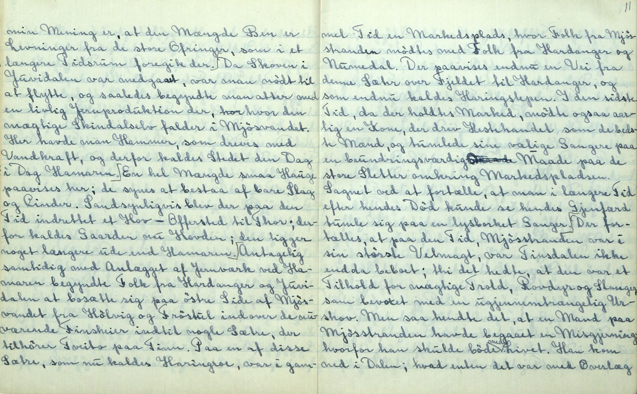 Rikard Berge, TEMU/TGM-A-1003/F/L0013/0018: 451-470 / 468 H. etc. Tvedten i "Fremskr." 1885-91, 1943-1944, p. 10-11