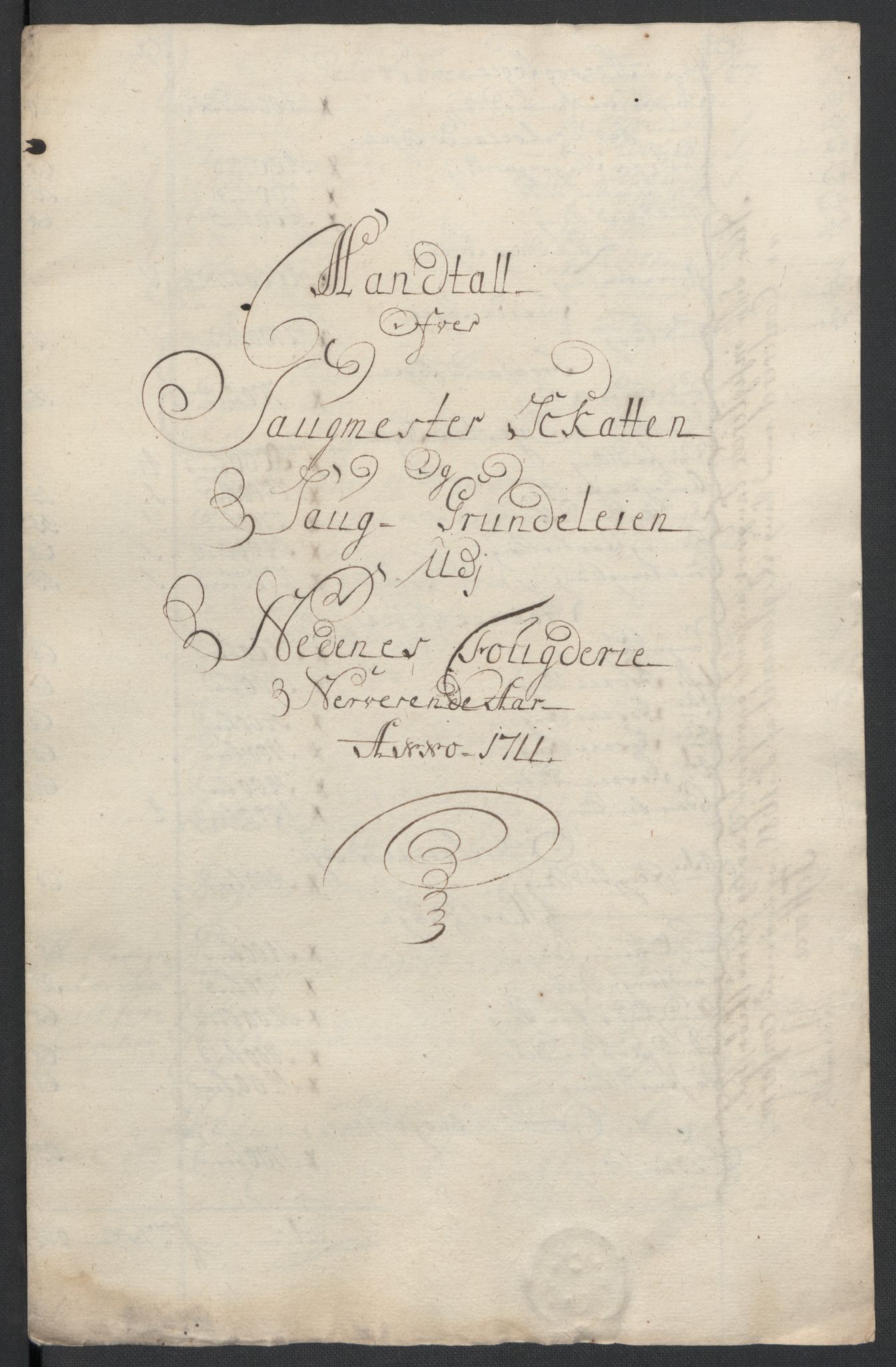 Rentekammeret inntil 1814, Reviderte regnskaper, Fogderegnskap, AV/RA-EA-4092/R39/L2319: Fogderegnskap Nedenes, 1710-1711, p. 205