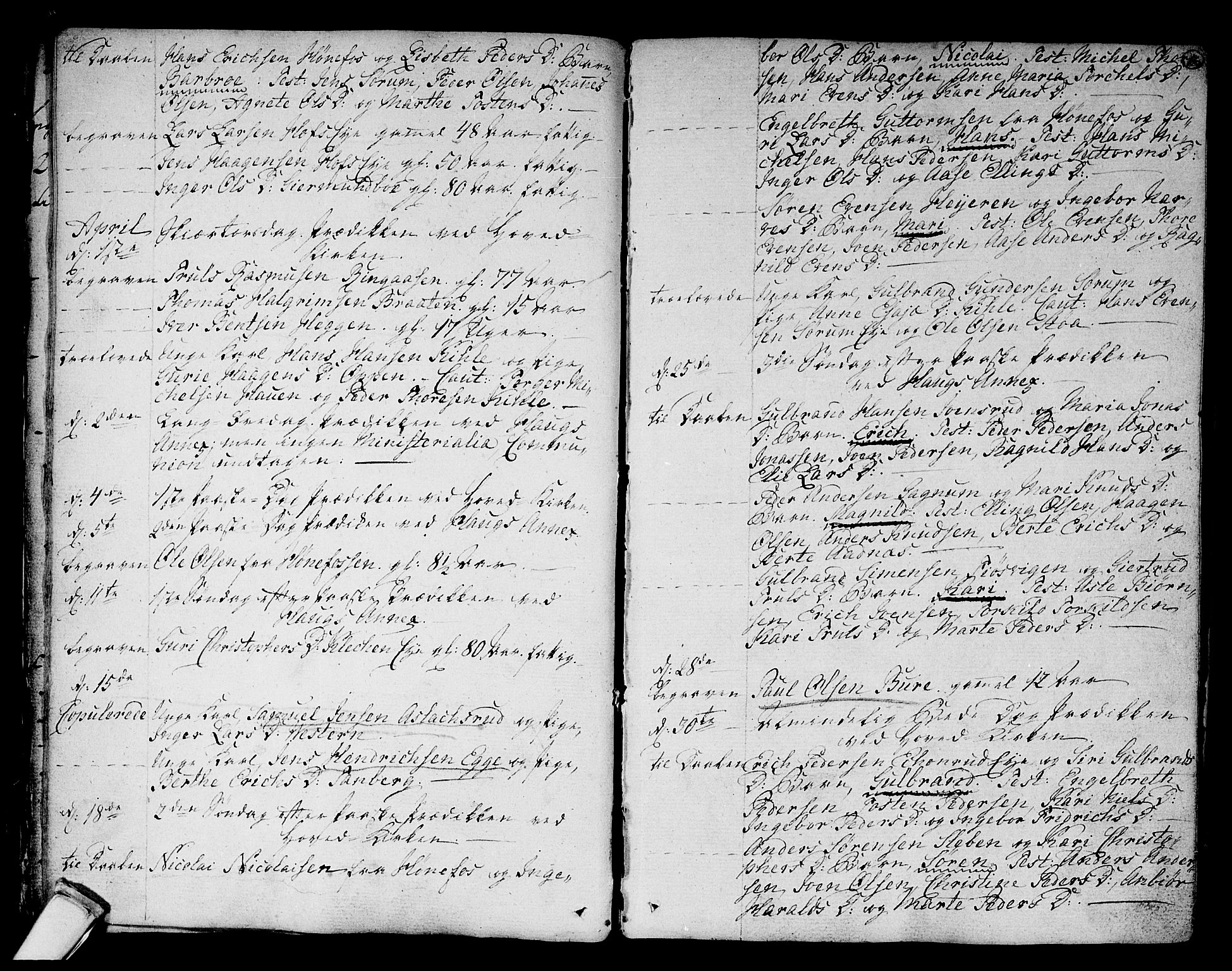 Norderhov kirkebøker, SAKO/A-237/F/Fa/L0006: Parish register (official) no. 6, 1789-1811, p. 16