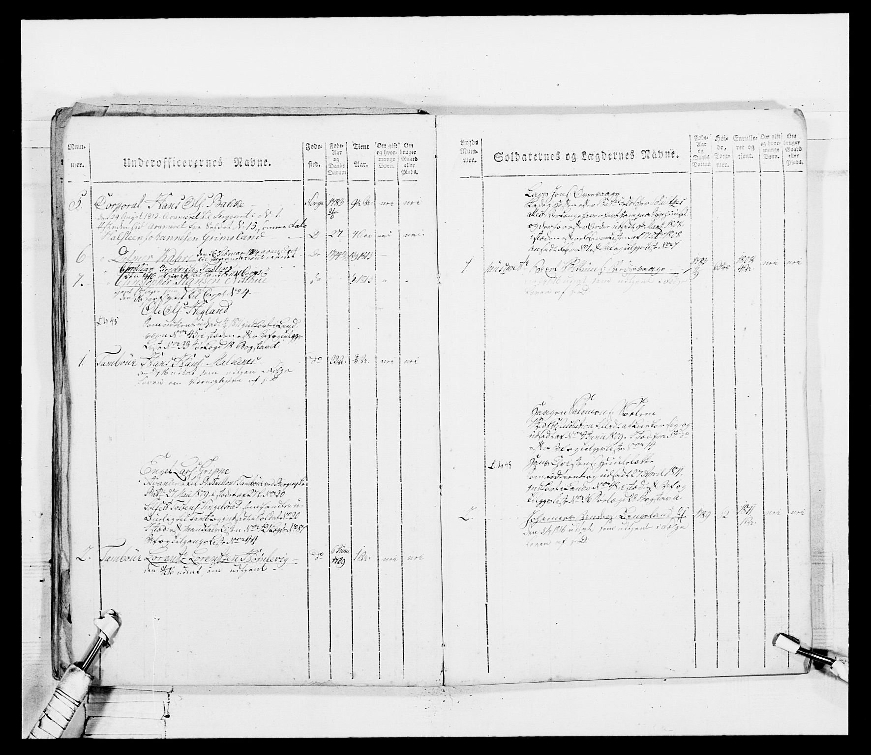 Generalitets- og kommissariatskollegiet, Det kongelige norske kommissariatskollegium, RA/EA-5420/E/Eh/L0099: Bergenhusiske nasjonale infanteriregiment, 1812, p. 133