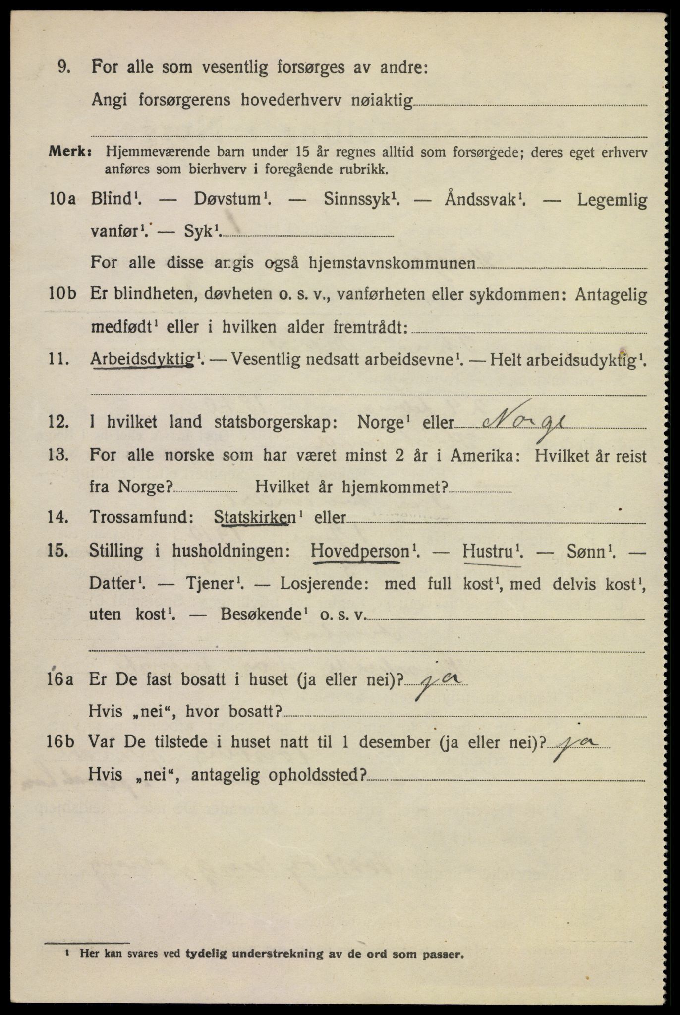 SAKO, 1920 census for Hønefoss, 1920, p. 7861