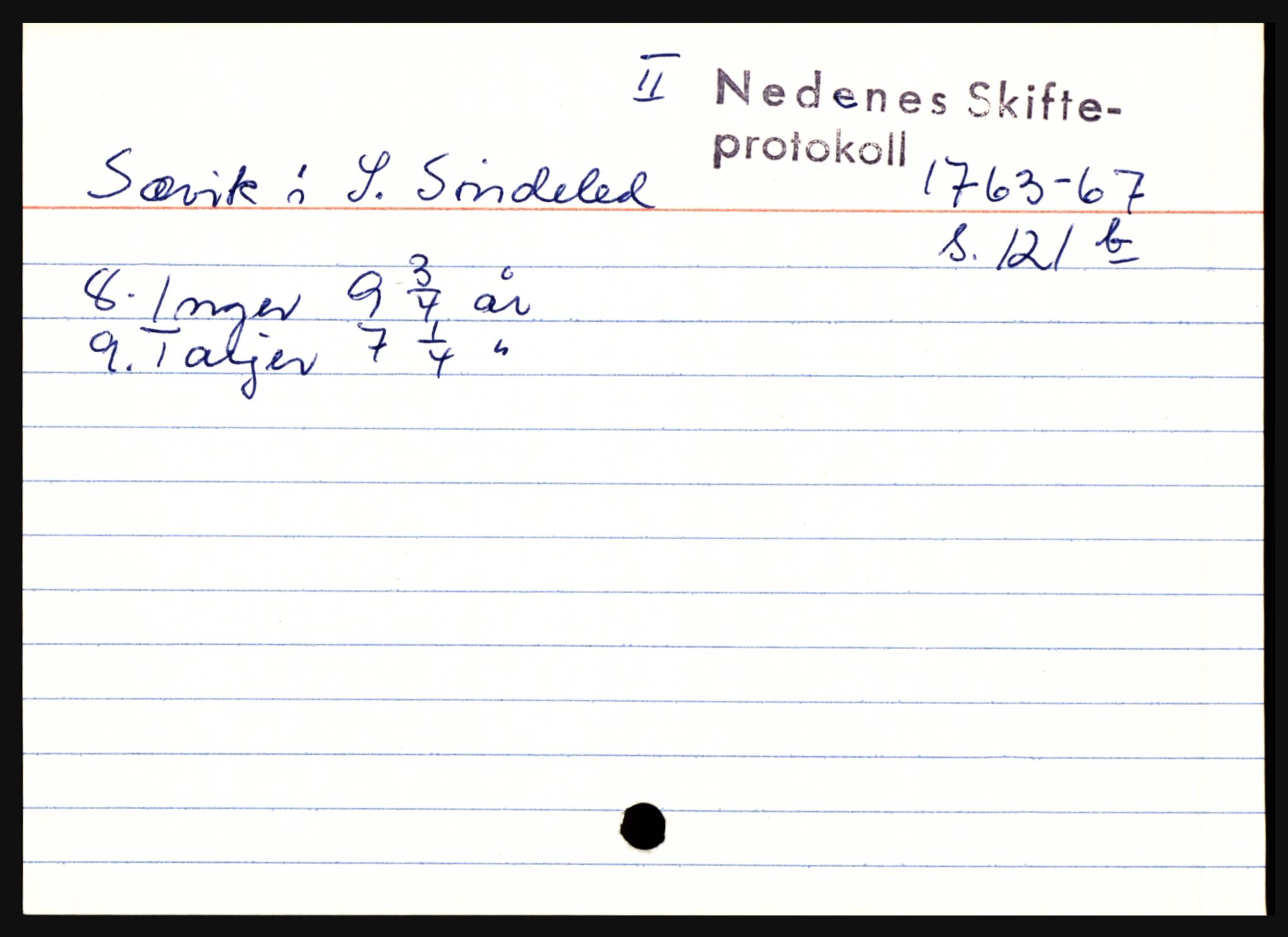 Nedenes sorenskriveri før 1824, AV/SAK-1221-0007/H, p. 29599