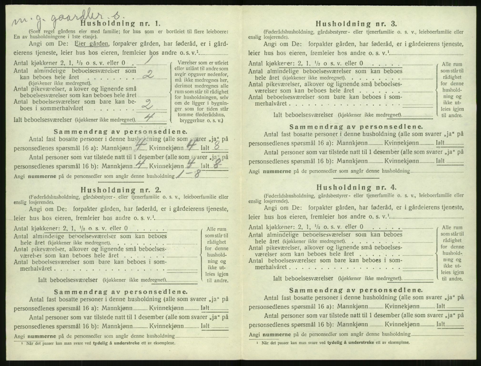 SAT, 1920 census for Ørskog, 1920, p. 539