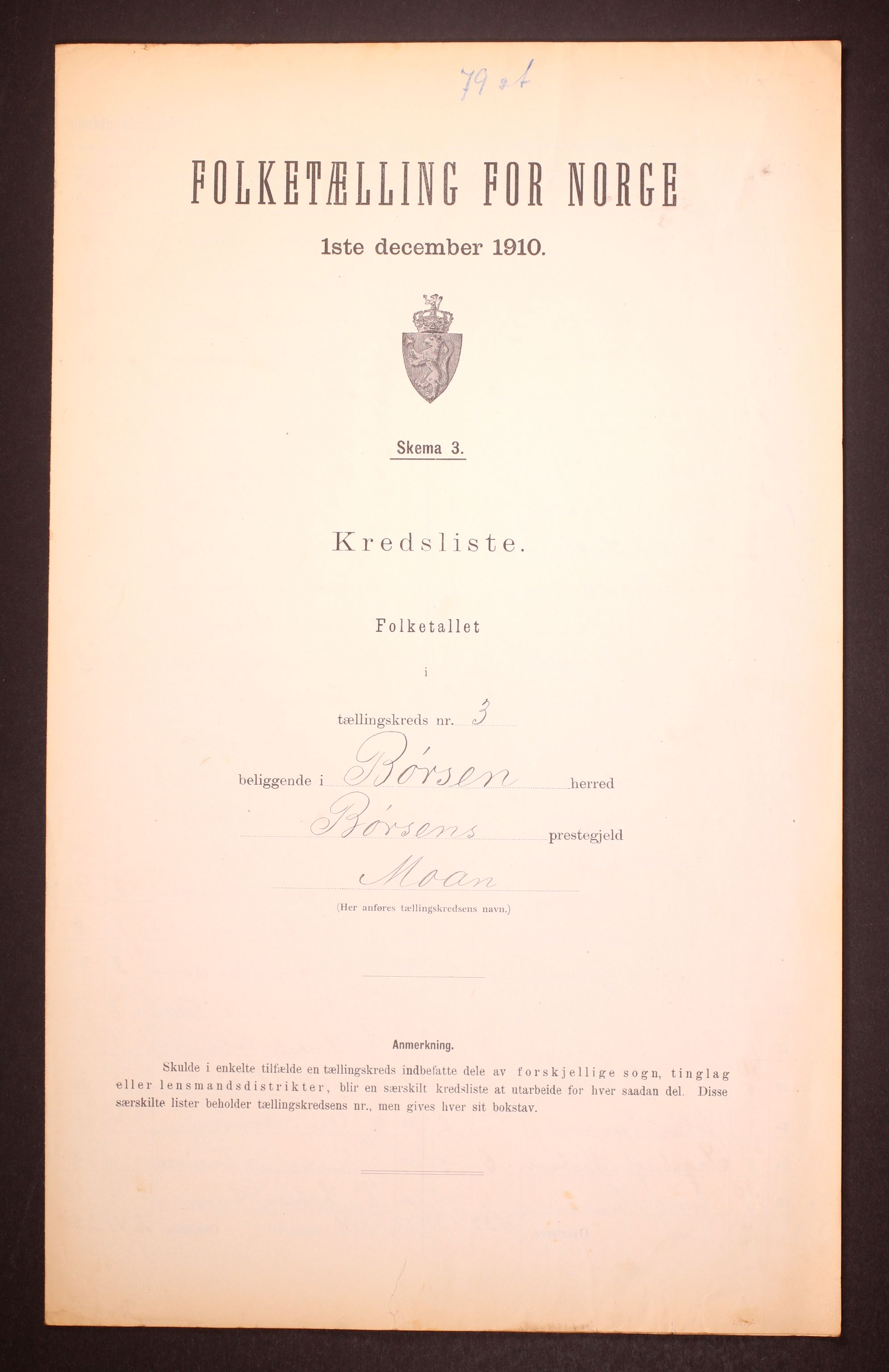 RA, 1910 census for Børsa, 1910, p. 9