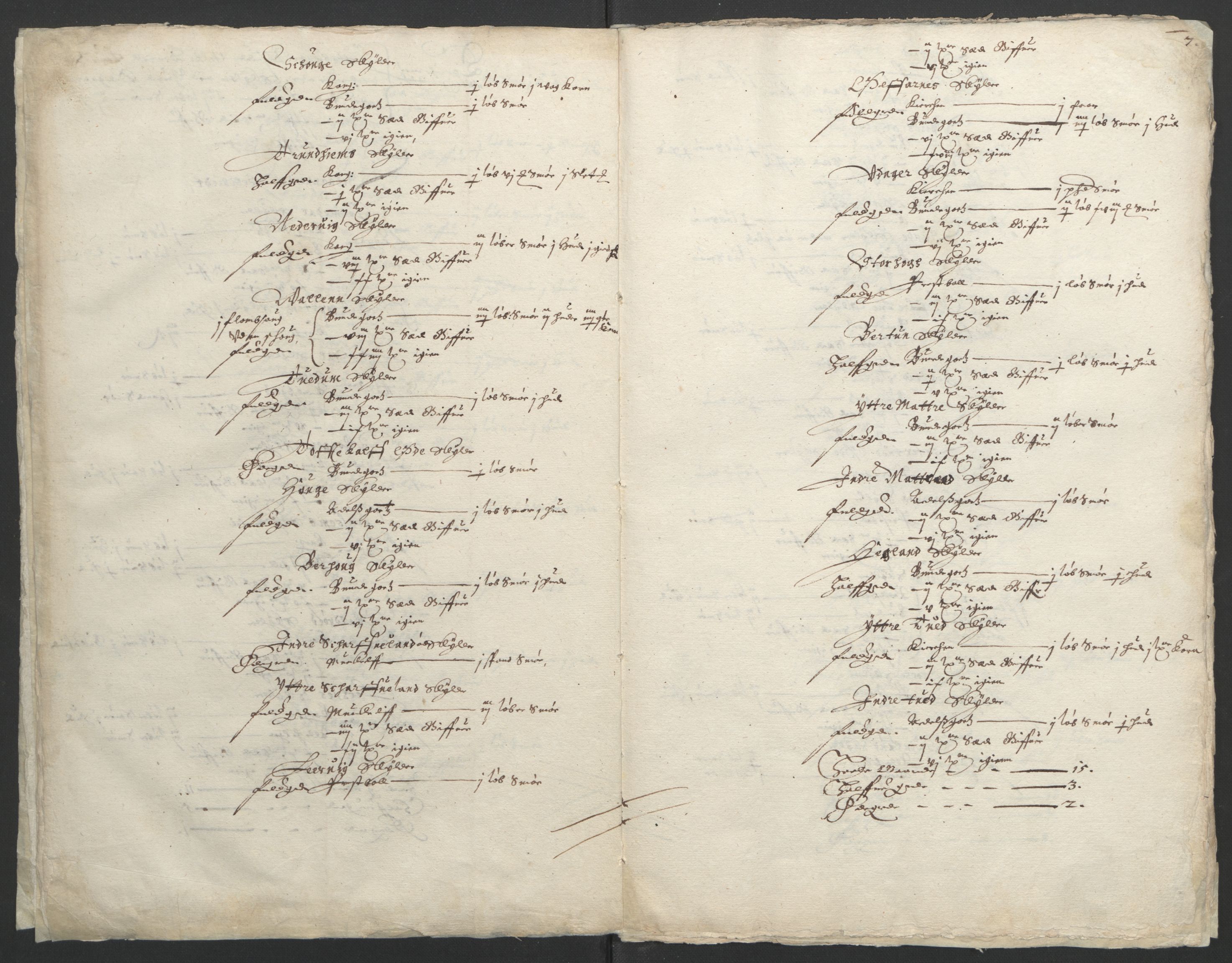 Stattholderembetet 1572-1771, RA/EA-2870/Ek/L0004/0001: Jordebøker til utlikning av garnisonsskatt 1624-1626: / Jordebøker for Bergenhus len, 1626, p. 11