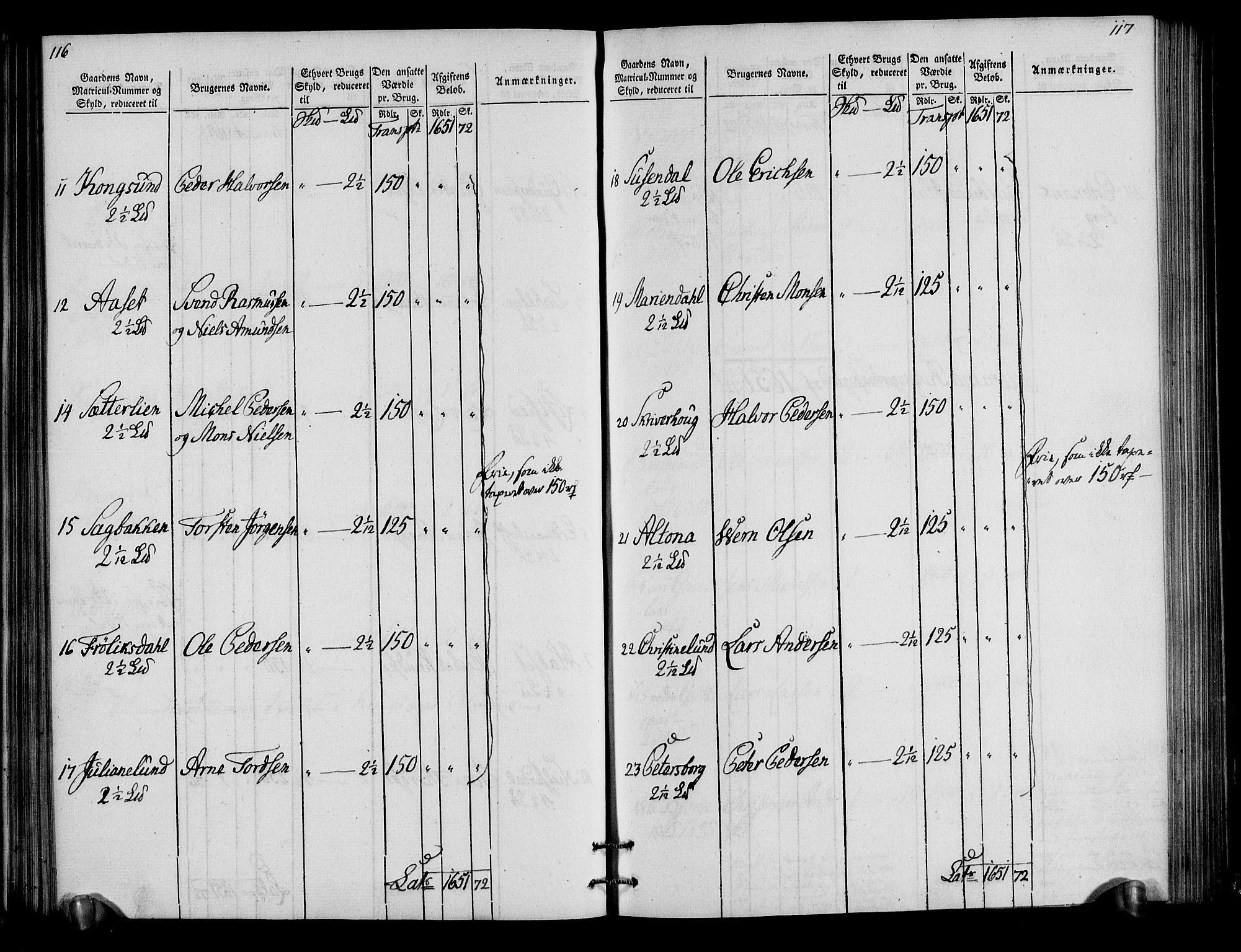 Rentekammeret inntil 1814, Realistisk ordnet avdeling, AV/RA-EA-4070/N/Ne/Nea/L0034: Hedmark fogderi. Oppebørselsregister, 1803-1804, p. 61