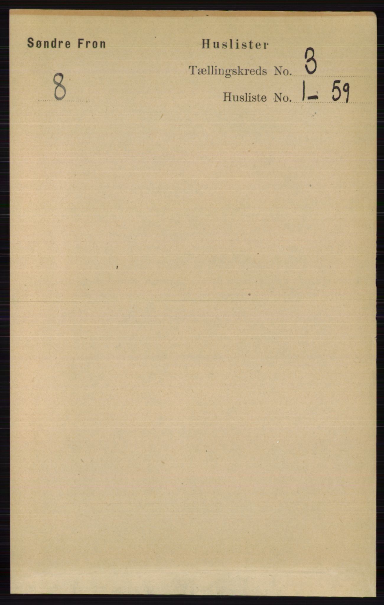 RA, 1891 census for 0519 Sør-Fron, 1891, p. 911