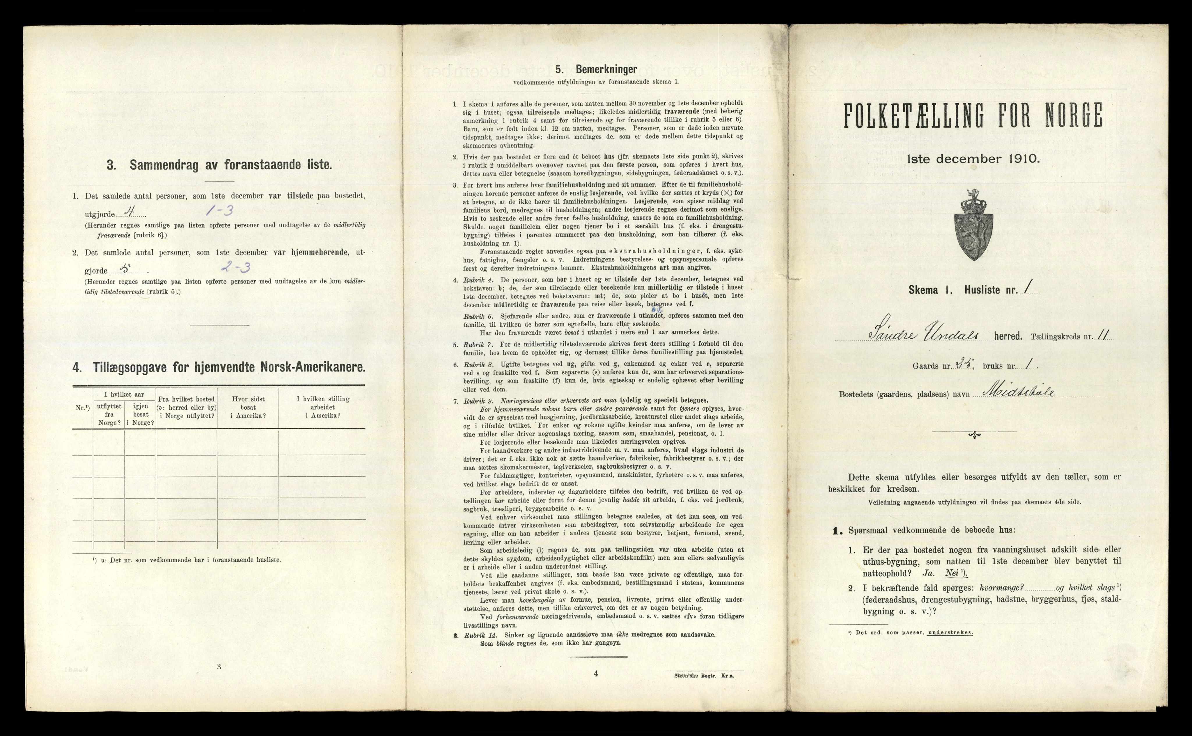 RA, 1910 census for Sør-Audnedal, 1910, p. 1005