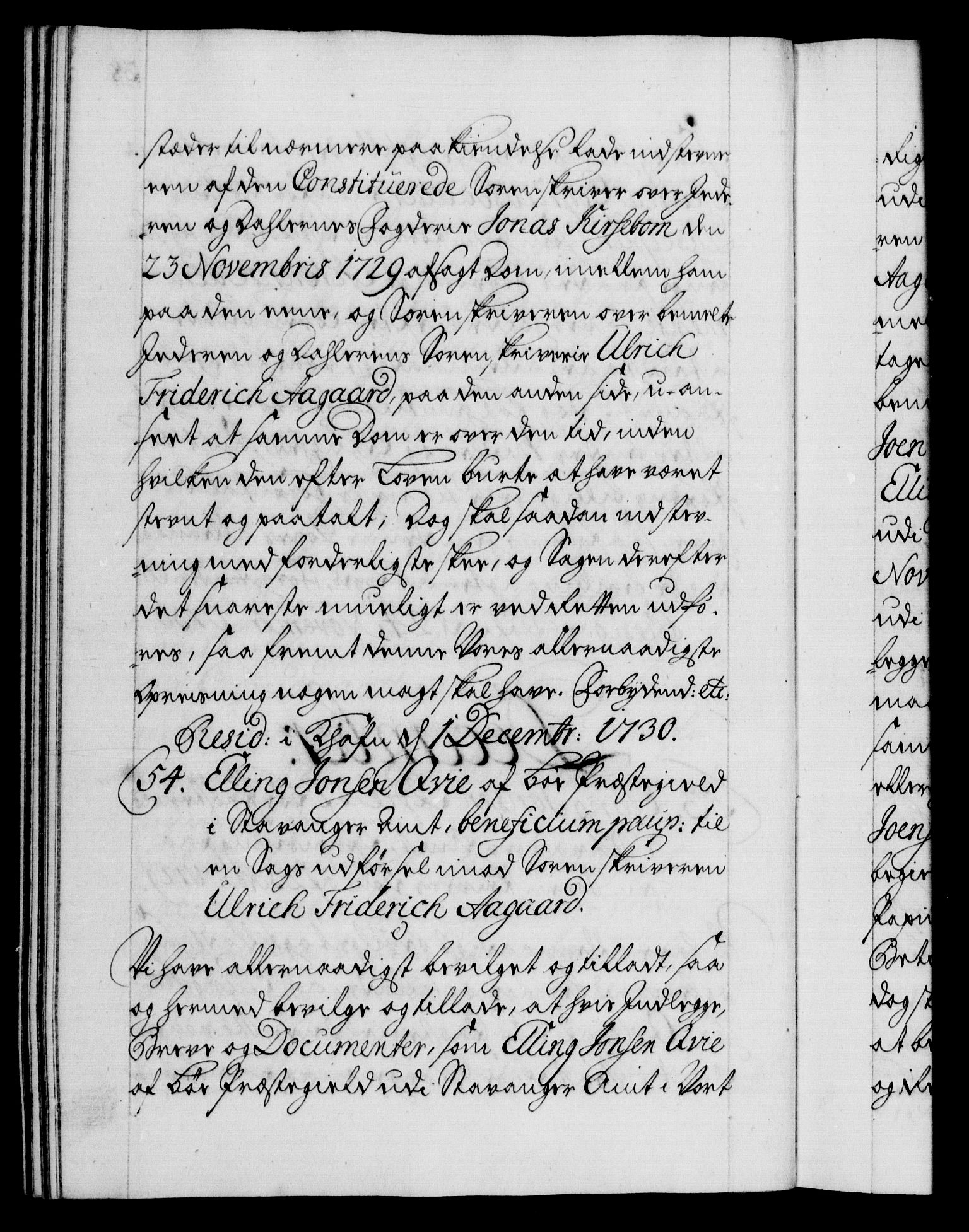 Danske Kanselli 1572-1799, AV/RA-EA-3023/F/Fc/Fca/Fcaa/L0027: Norske registre, 1730-1732, p. 38b