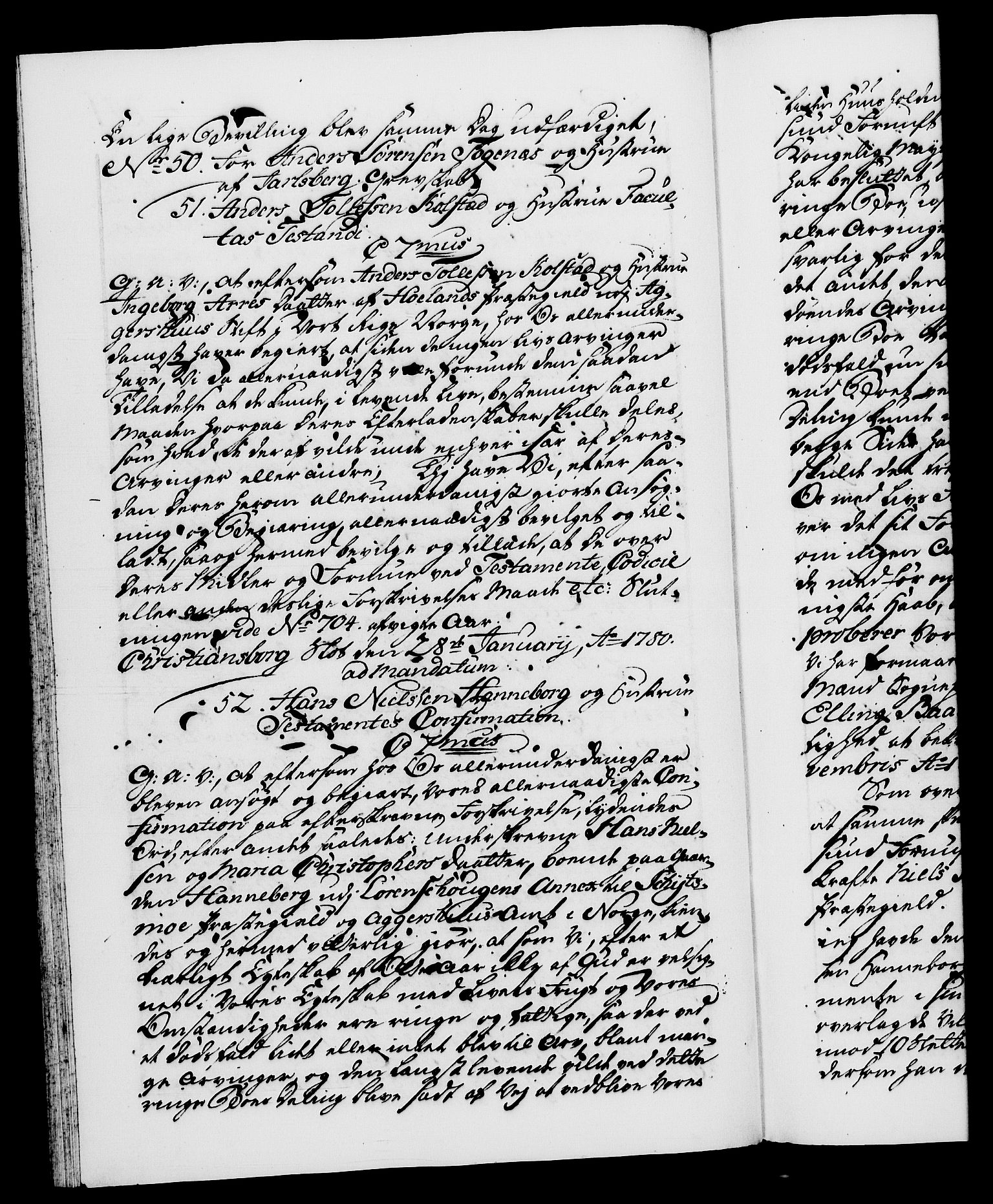 Danske Kanselli 1572-1799, AV/RA-EA-3023/F/Fc/Fca/Fcaa/L0048: Norske registre, 1779-1781, p. 241b