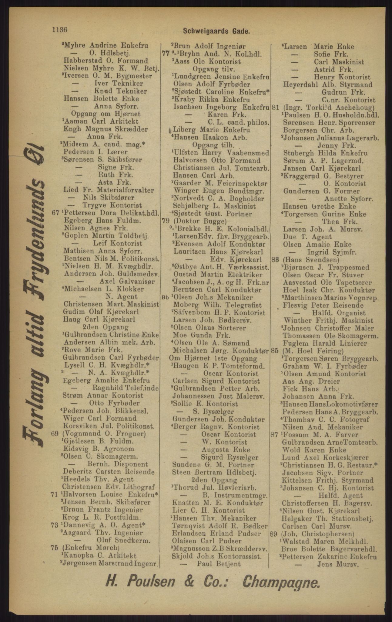 Kristiania/Oslo adressebok, PUBL/-, 1902, p. 1136