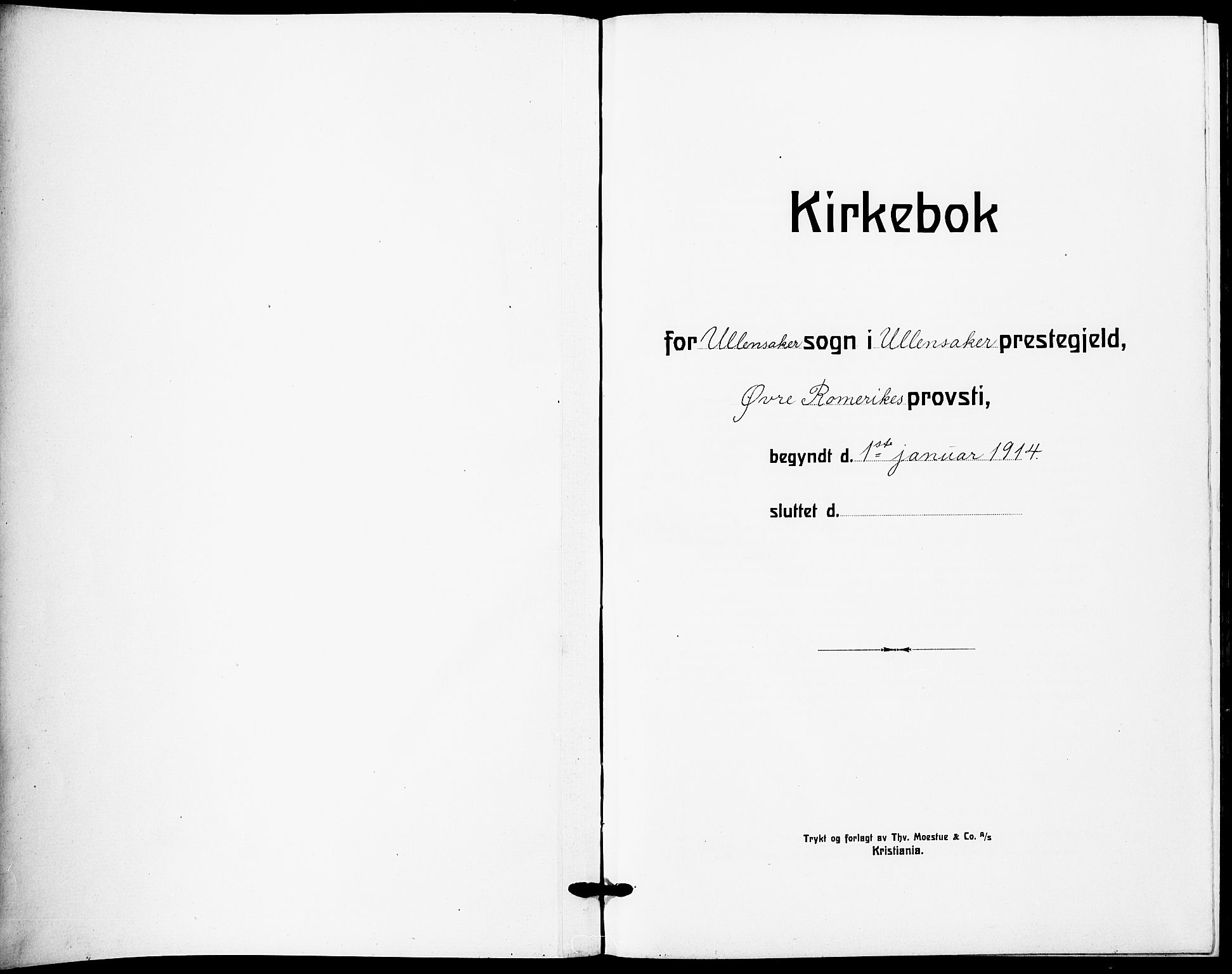 Ullensaker prestekontor Kirkebøker, SAO/A-10236a/G/Ga/L0003: Parish register (copy) no. I 3, 1914-1929