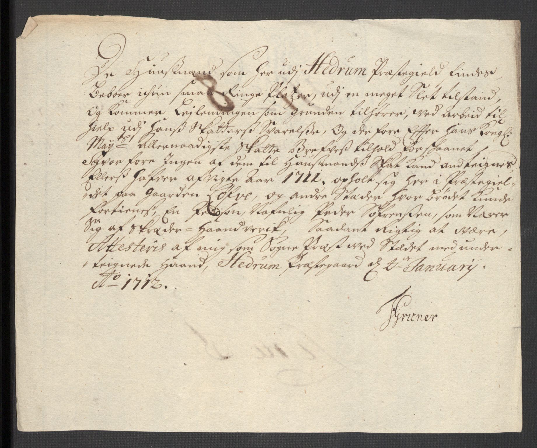 Rentekammeret inntil 1814, Reviderte regnskaper, Fogderegnskap, AV/RA-EA-4092/R33/L1983: Fogderegnskap Larvik grevskap, 1711, p. 163