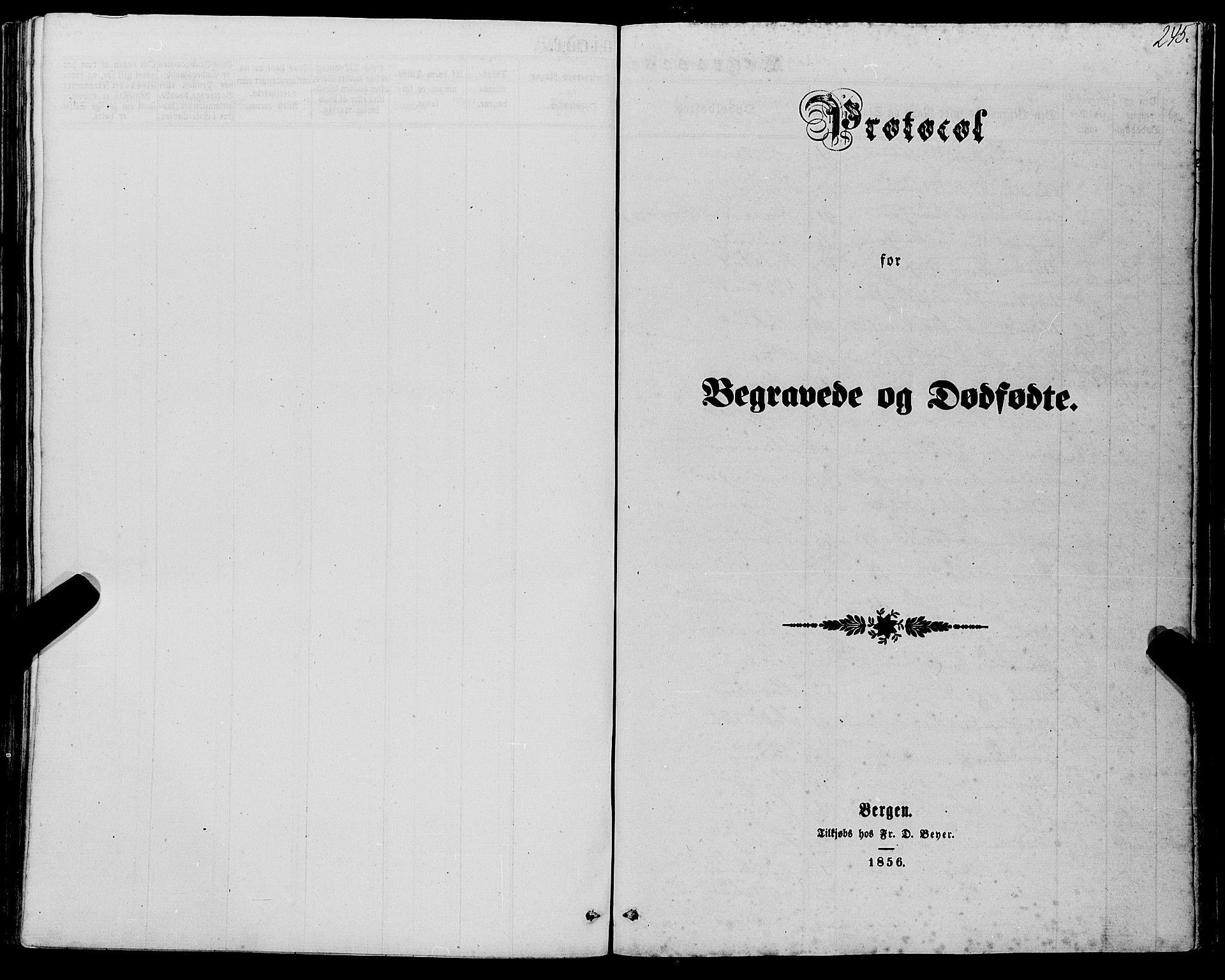 Manger sokneprestembete, SAB/A-76801/H/Haa: Parish register (official) no. A 7, 1860-1870, p. 245