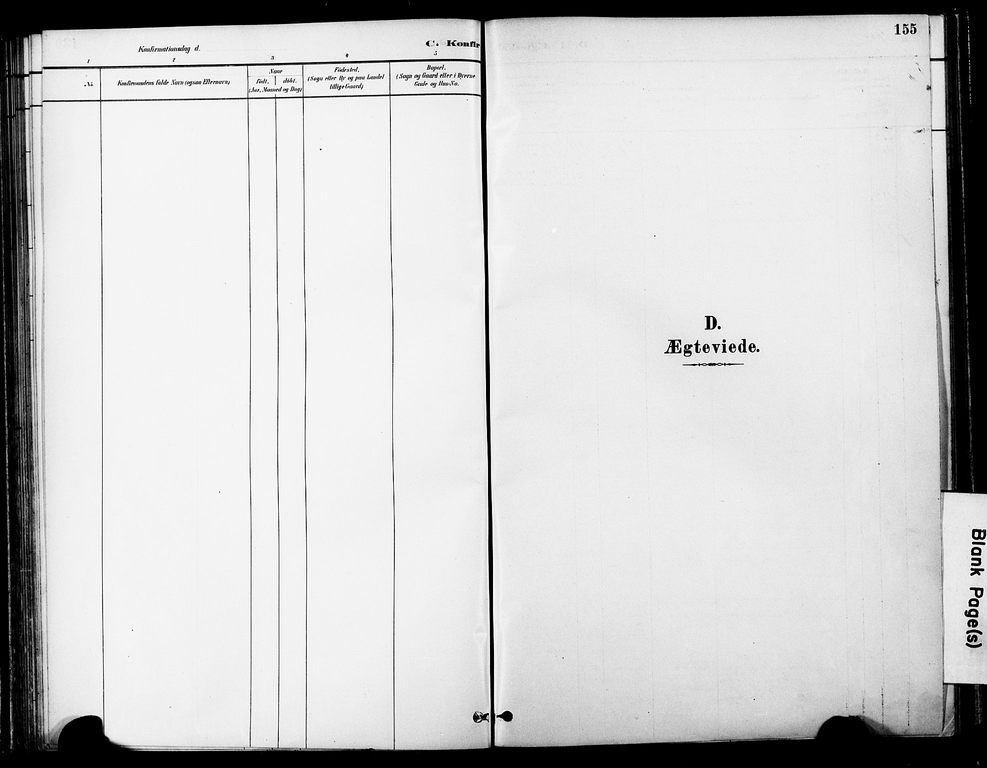Ministerialprotokoller, klokkerbøker og fødselsregistre - Nord-Trøndelag, SAT/A-1458/755/L0494: Parish register (official) no. 755A03, 1882-1902, p. 155