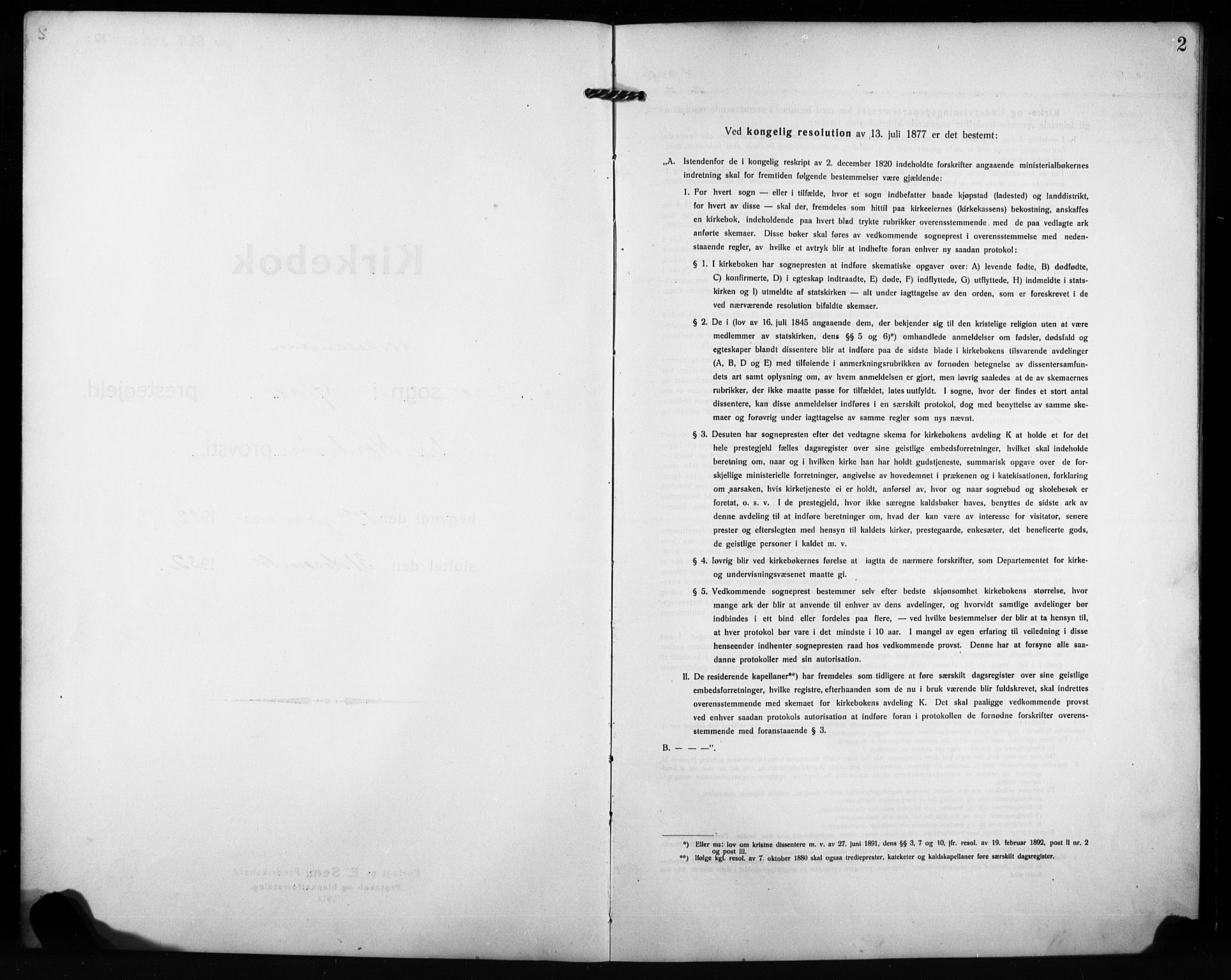 Ministerialprotokoller, klokkerbøker og fødselsregistre - Møre og Romsdal, AV/SAT-A-1454/584/L0970: Parish register (copy) no. 584C03, 1912-1932, p. 2