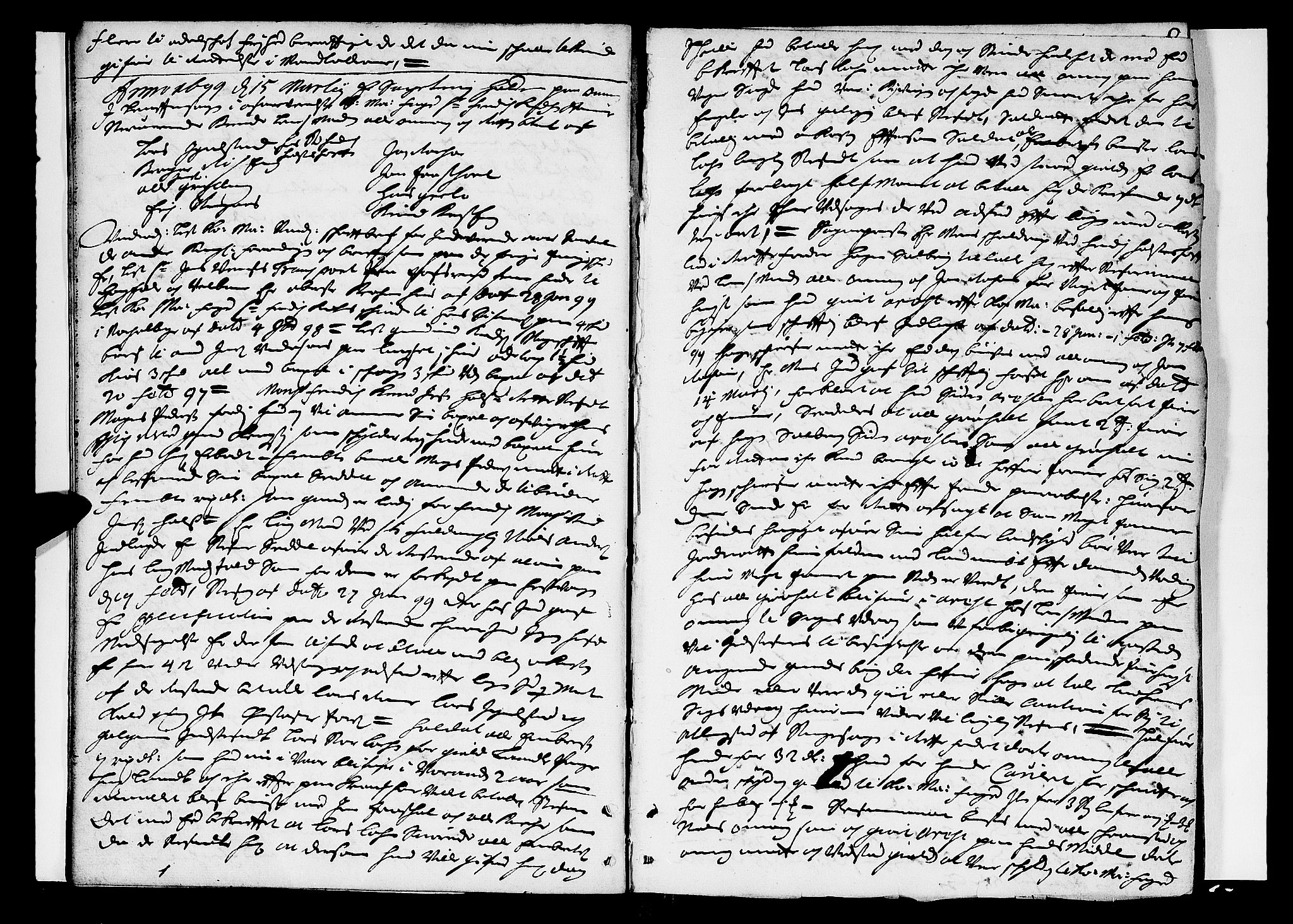 Hedemarken sorenskriveri, SAH/TING-034/G/Gb/L0027: Tingbok, 1699-1700, p. 6b-7a