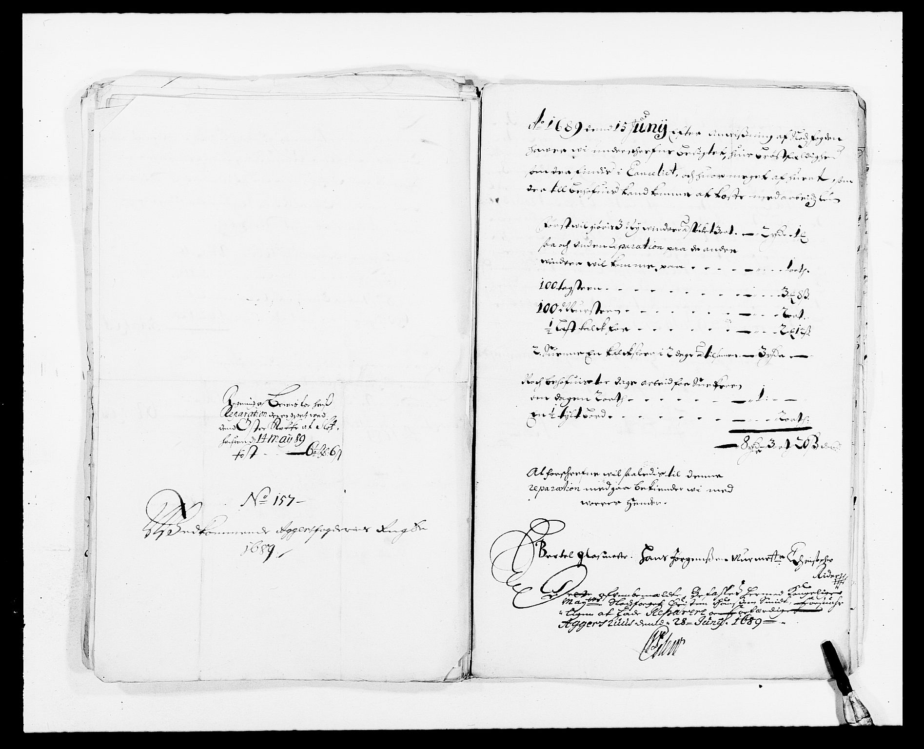 Rentekammeret inntil 1814, Reviderte regnskaper, Fogderegnskap, AV/RA-EA-4092/R08/L0424: Fogderegnskap Aker, 1682-1689, p. 292