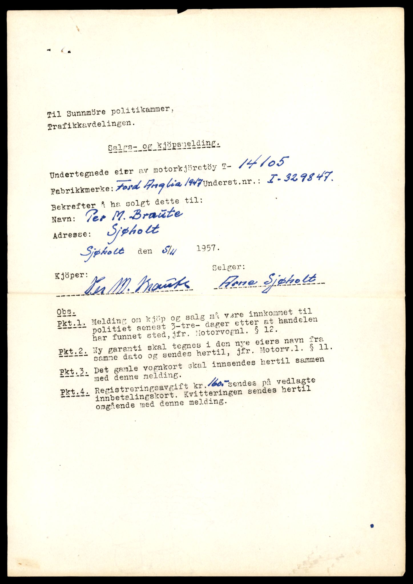 Møre og Romsdal vegkontor - Ålesund trafikkstasjon, AV/SAT-A-4099/F/Fe/L0043: Registreringskort for kjøretøy T 14080 - T 14204, 1927-1998, p. 659