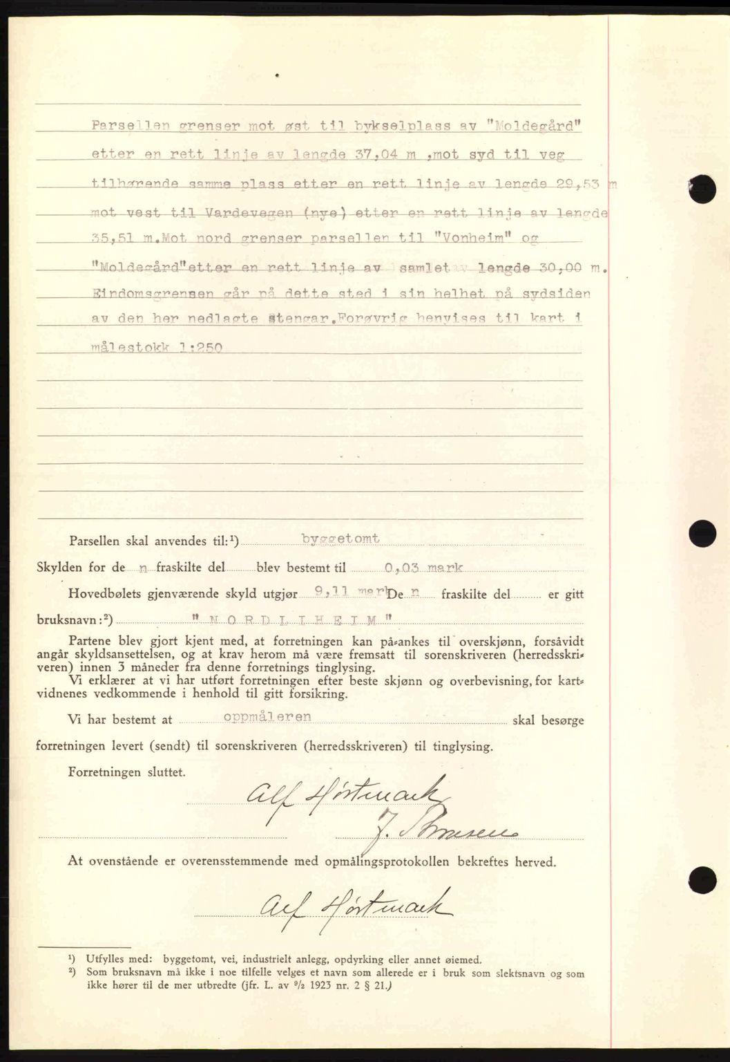 Romsdal sorenskriveri, AV/SAT-A-4149/1/2/2C: Mortgage book no. A11, 1941-1942, Diary no: : 347/1942