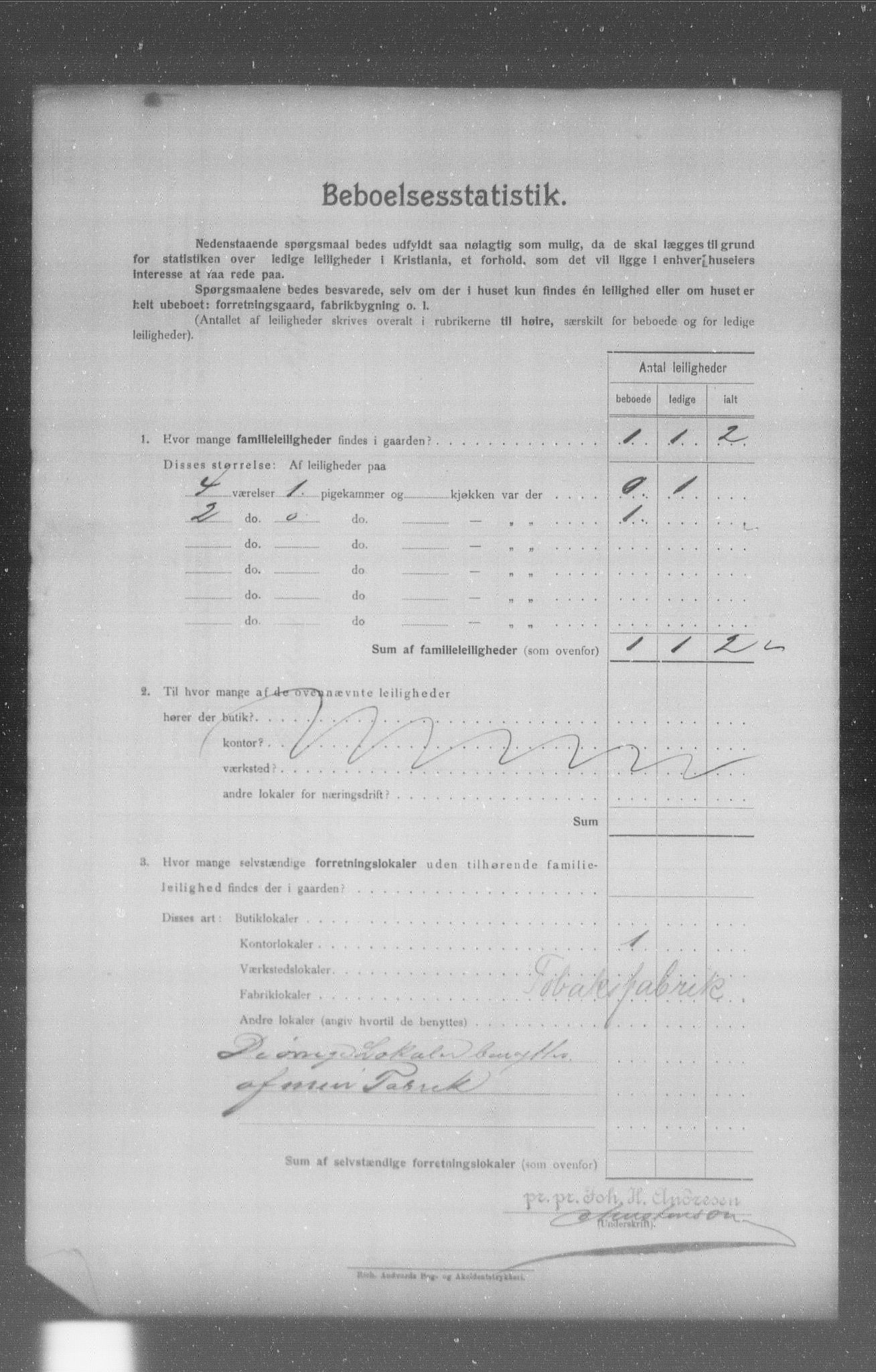 OBA, Municipal Census 1904 for Kristiania, 1904, p. 4772