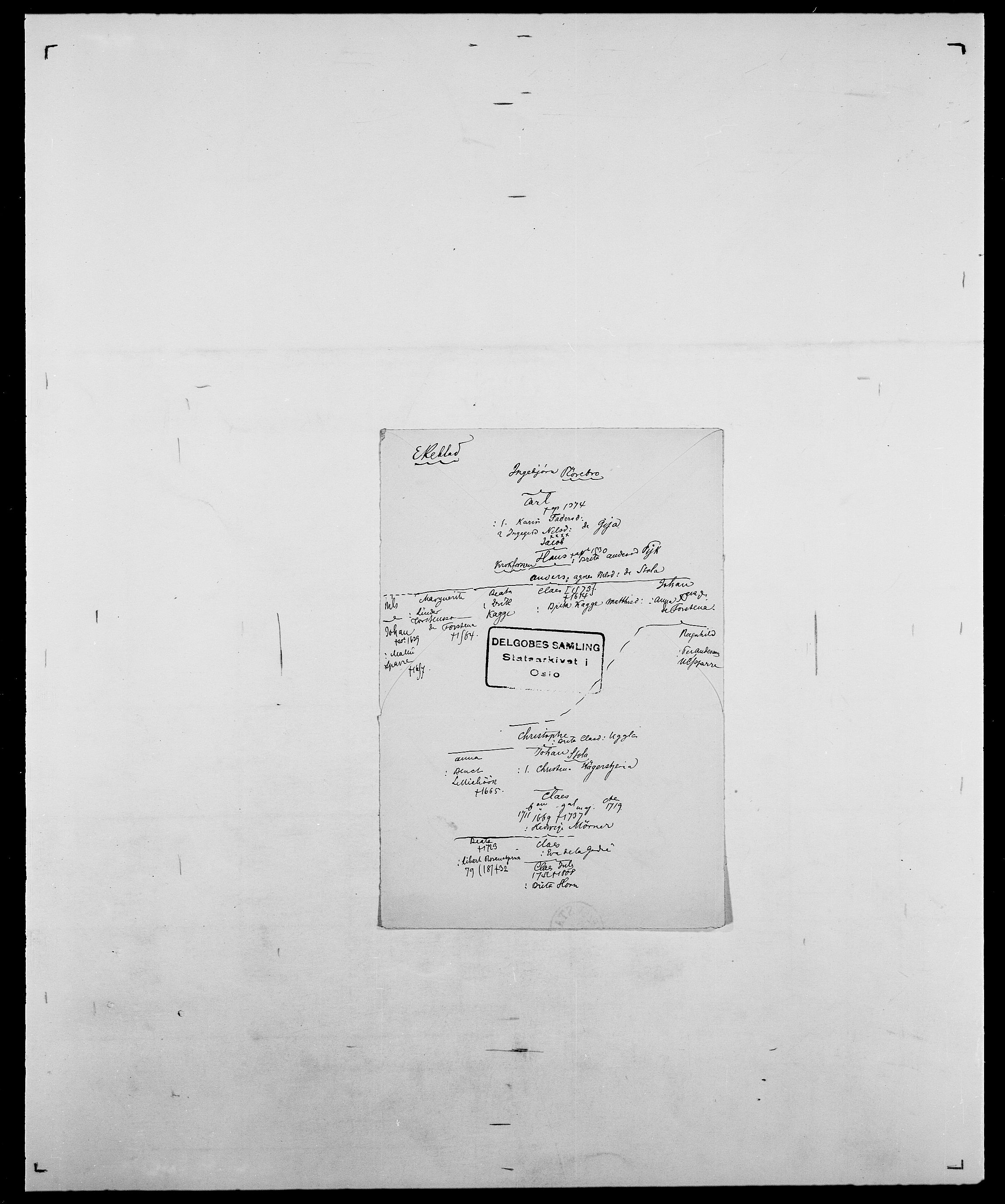 Delgobe, Charles Antoine - samling, AV/SAO-PAO-0038/D/Da/L0010: Dürendahl - Fagelund, p. 366