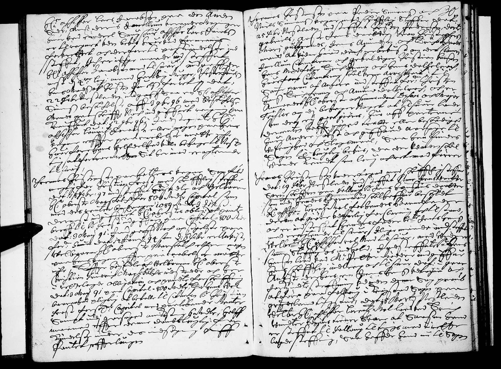 Christiania byfogd, AV/SAO-A-11543/F/Fb/L0025: Tingbok, 1697, p. 29b-30a