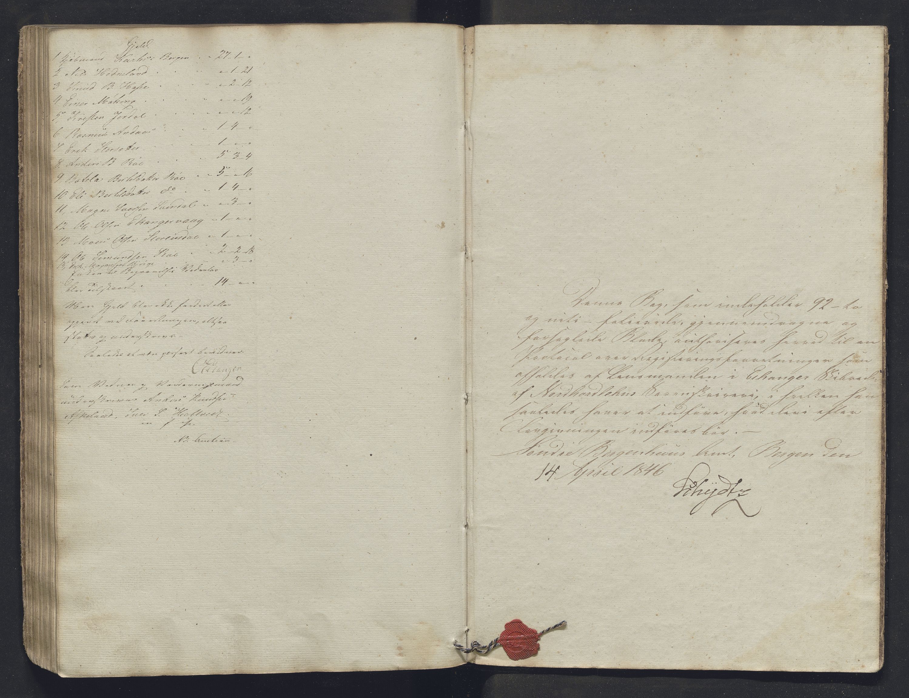Nordhordland sorenskrivar, AV/SAB-A-2901/1/H/Hb/L0005: Registreringsprotokollar, 1846-1850