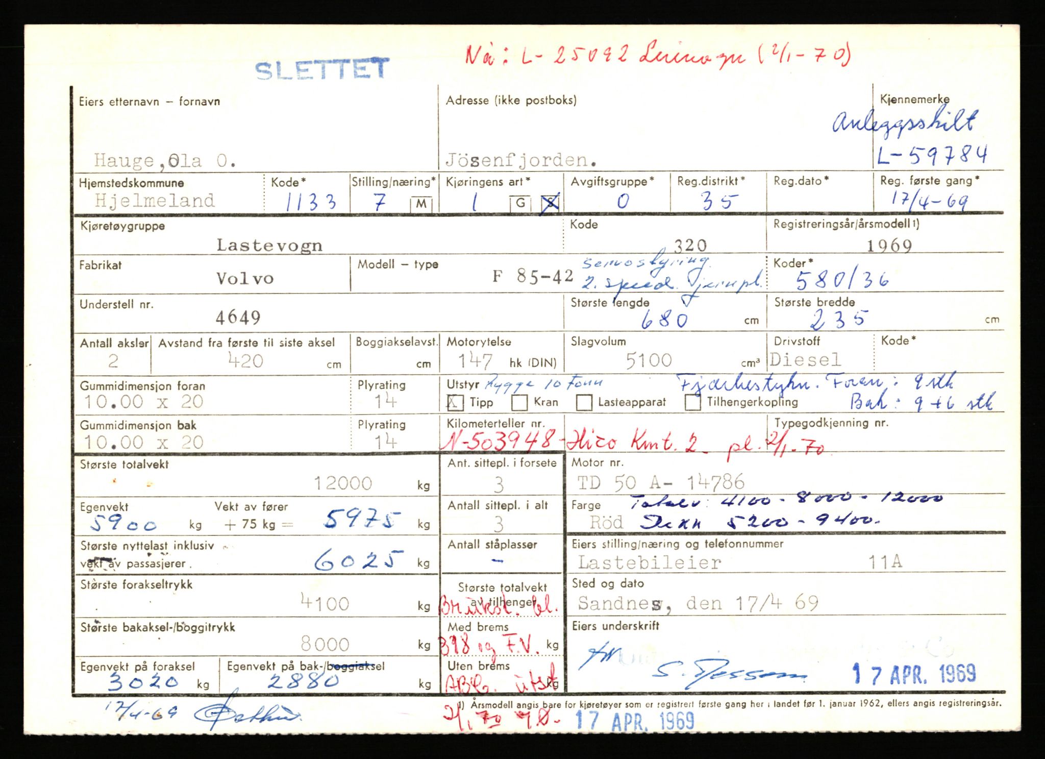 Stavanger trafikkstasjon, AV/SAST-A-101942/0/F/L0058: L-58000 - L-59999, 1930-1971, p. 2267