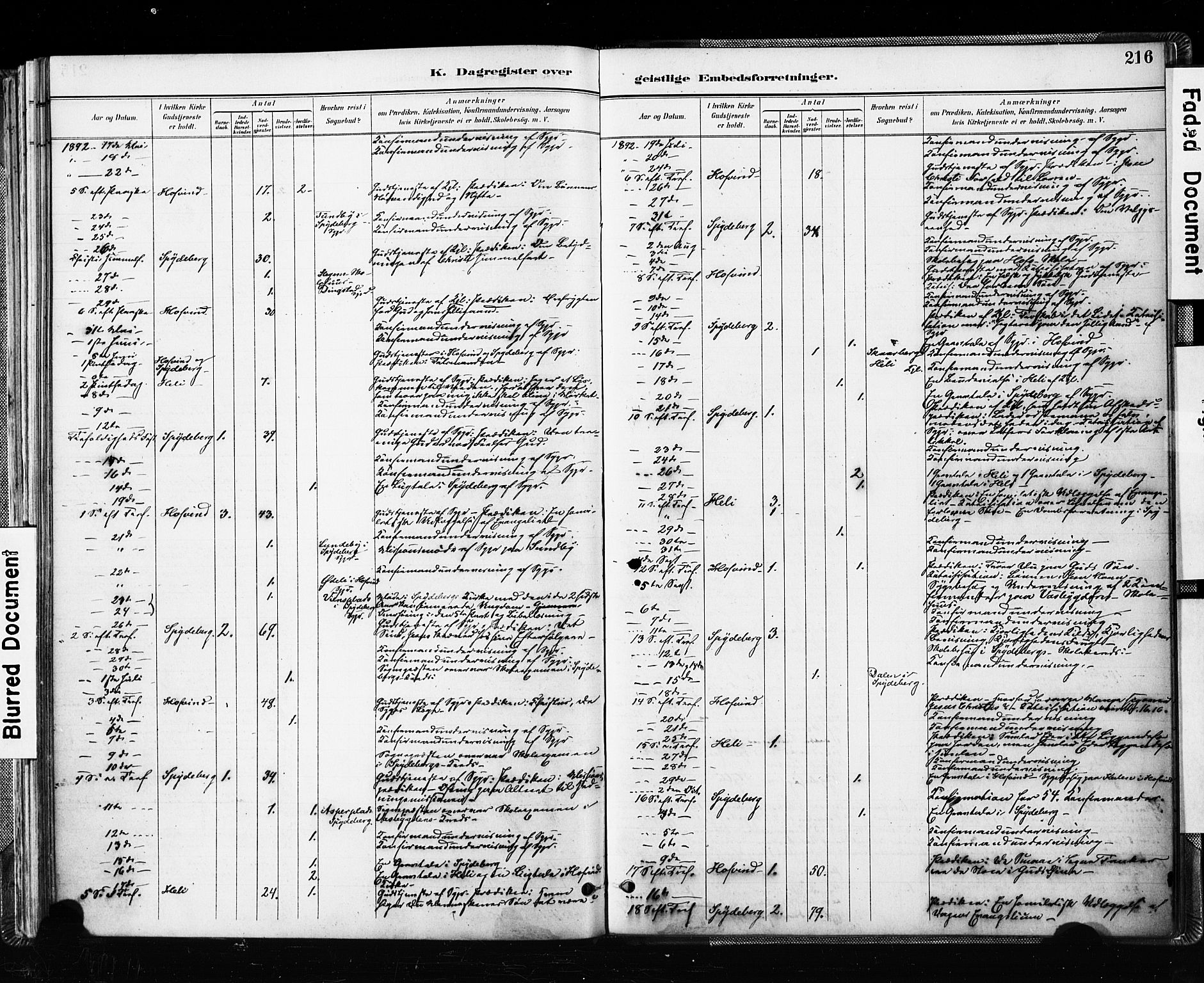 Spydeberg prestekontor Kirkebøker, AV/SAO-A-10924/F/Fa/L0008: Parish register (official) no. I 8, 1886-1900, p. 216