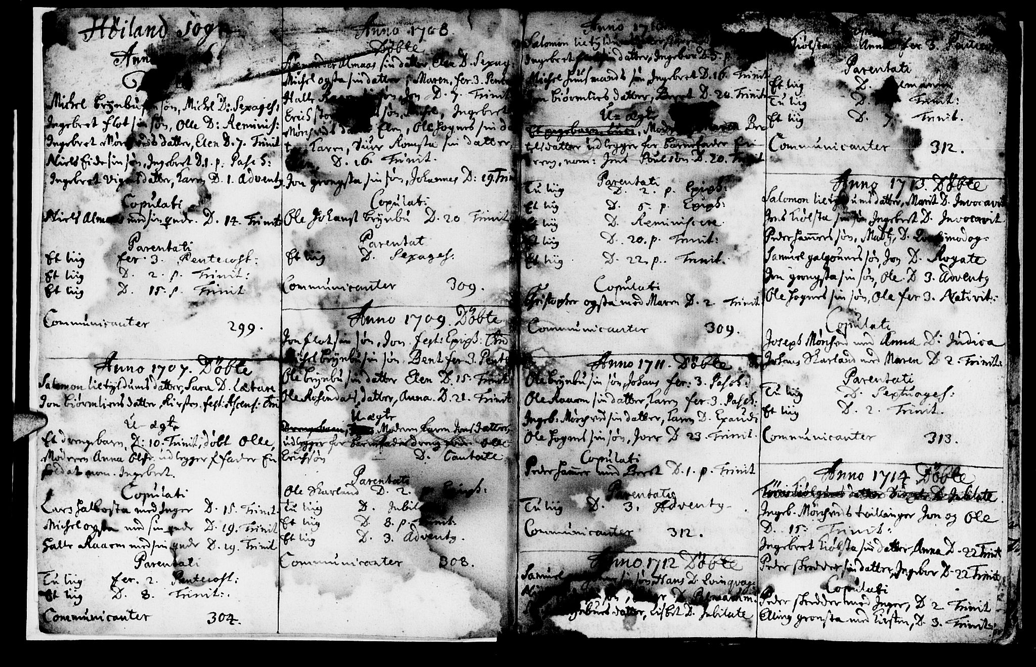 Ministerialprotokoller, klokkerbøker og fødselsregistre - Nord-Trøndelag, SAT/A-1458/765/L0560: Parish register (official) no. 765A01, 1706-1748, p. 2